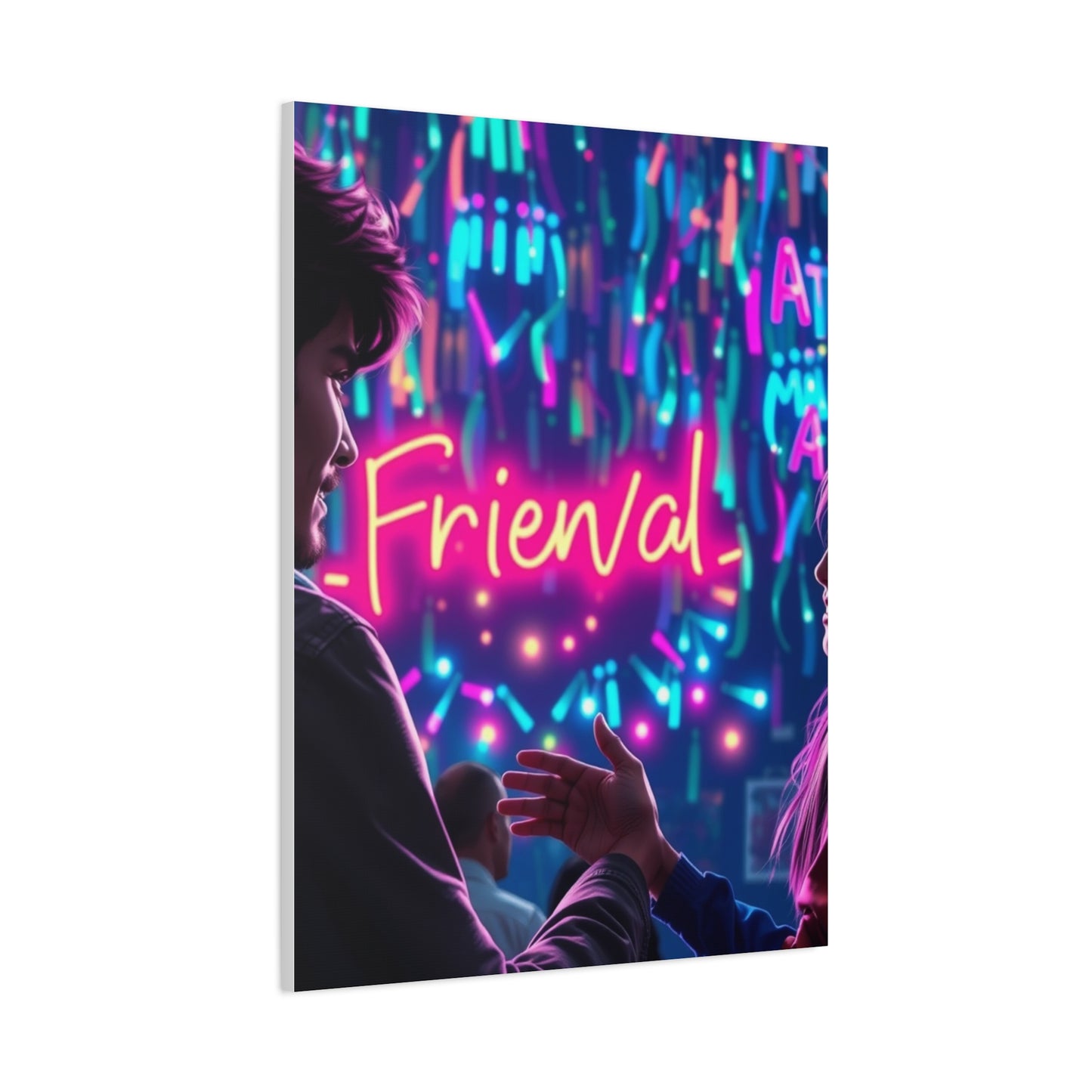 Masterpiece Friendship Art Vision Wall Art & Canvas Print