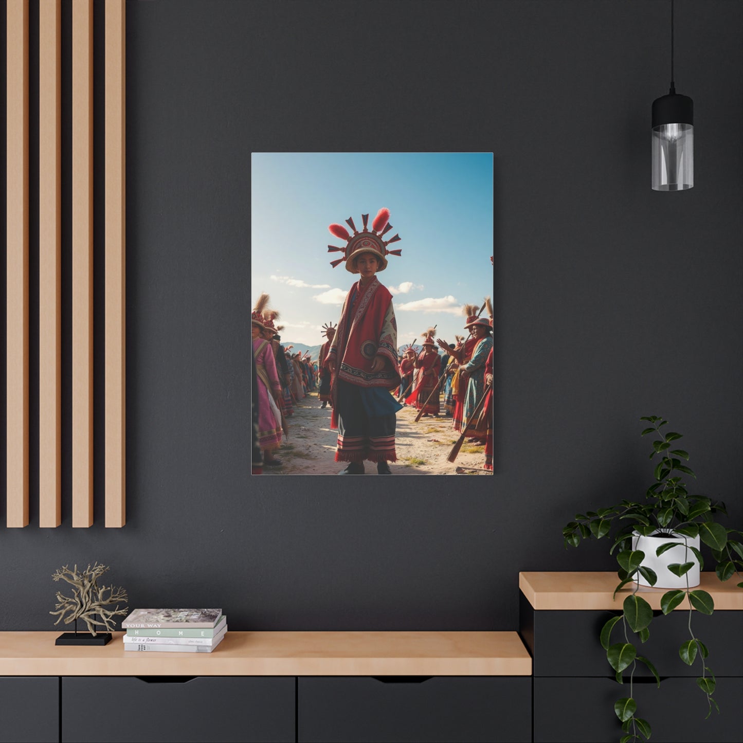 Folk Art Luxury Canvas Wall Art & Canvas Print