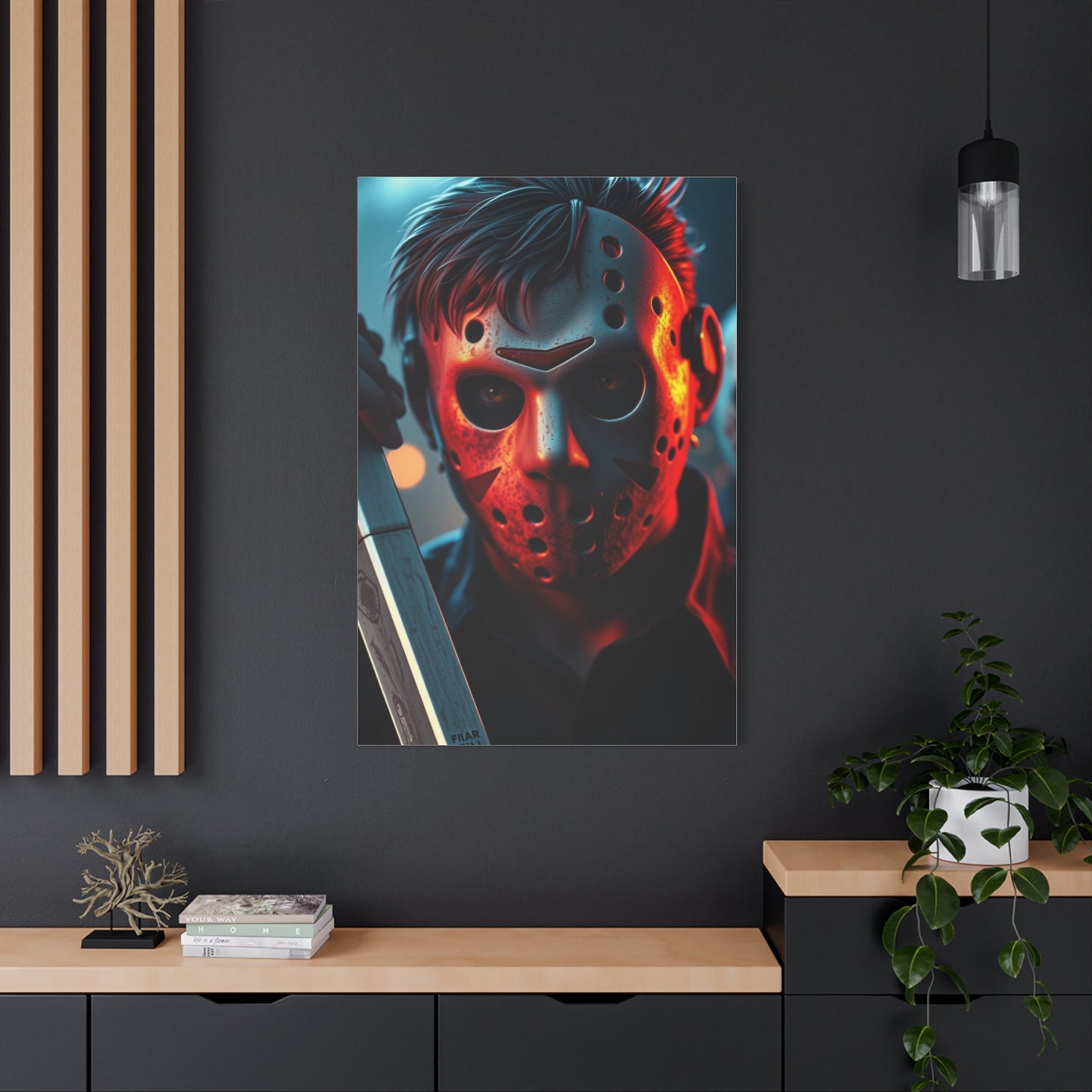 Friday The 13th Characters Art Refined Canvas Wall Art & Canvas Print