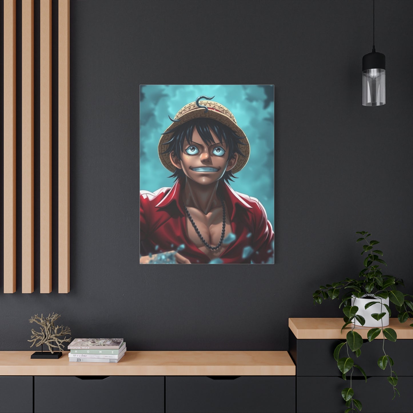 Monkey D. Luffy Art Refined Canvas Wall Art & Canvas Print