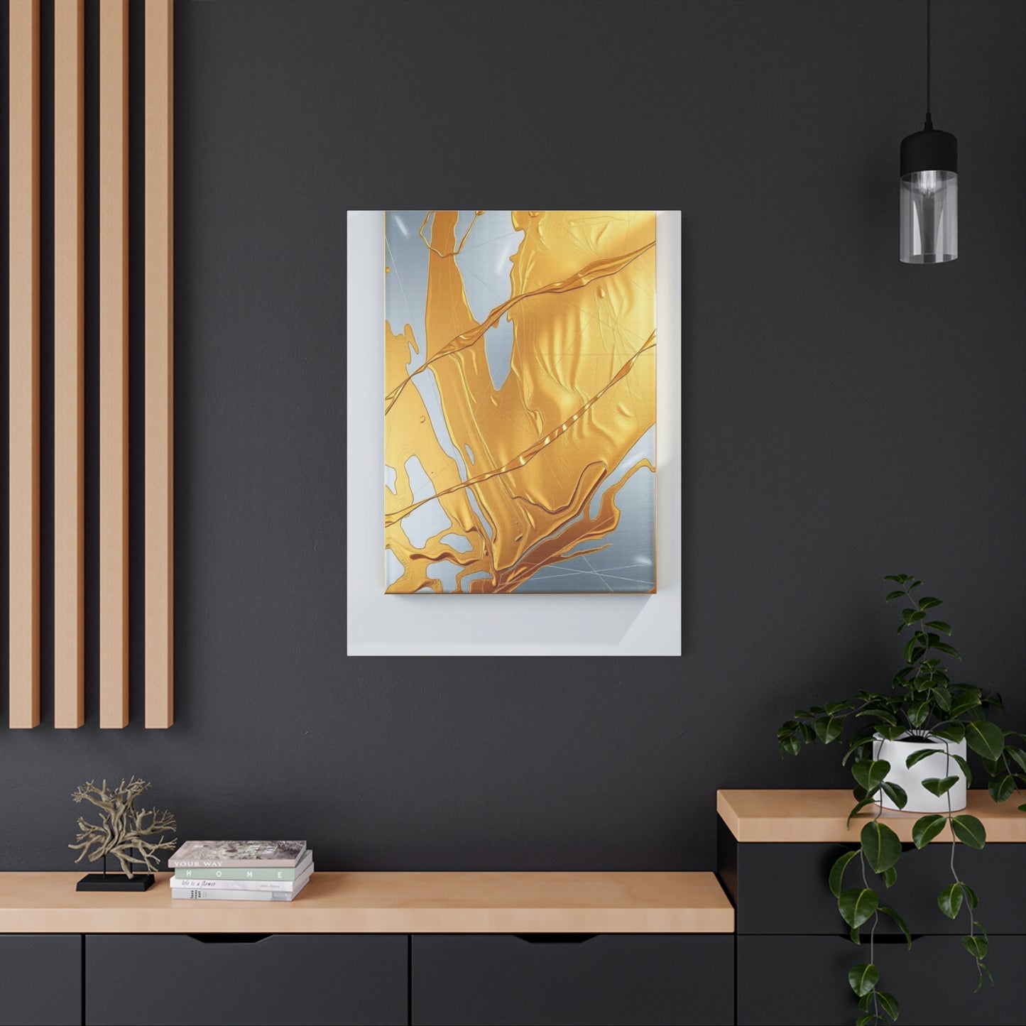 Gold & Silver Canvas Art Supreme Gallery Wall Art & Canvas Print