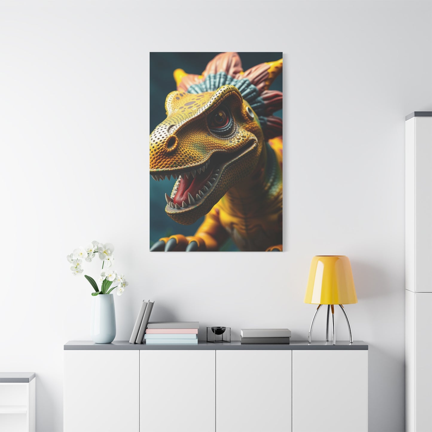 Kid’s Dinosaur Art Supreme Gallery Wall Art & Canvas Print