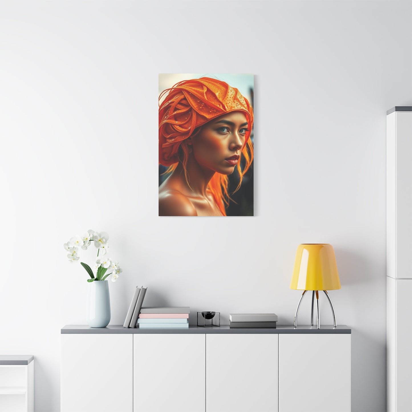 Pop of Orange Art Refined Canvas Wall Art & Canvas Print