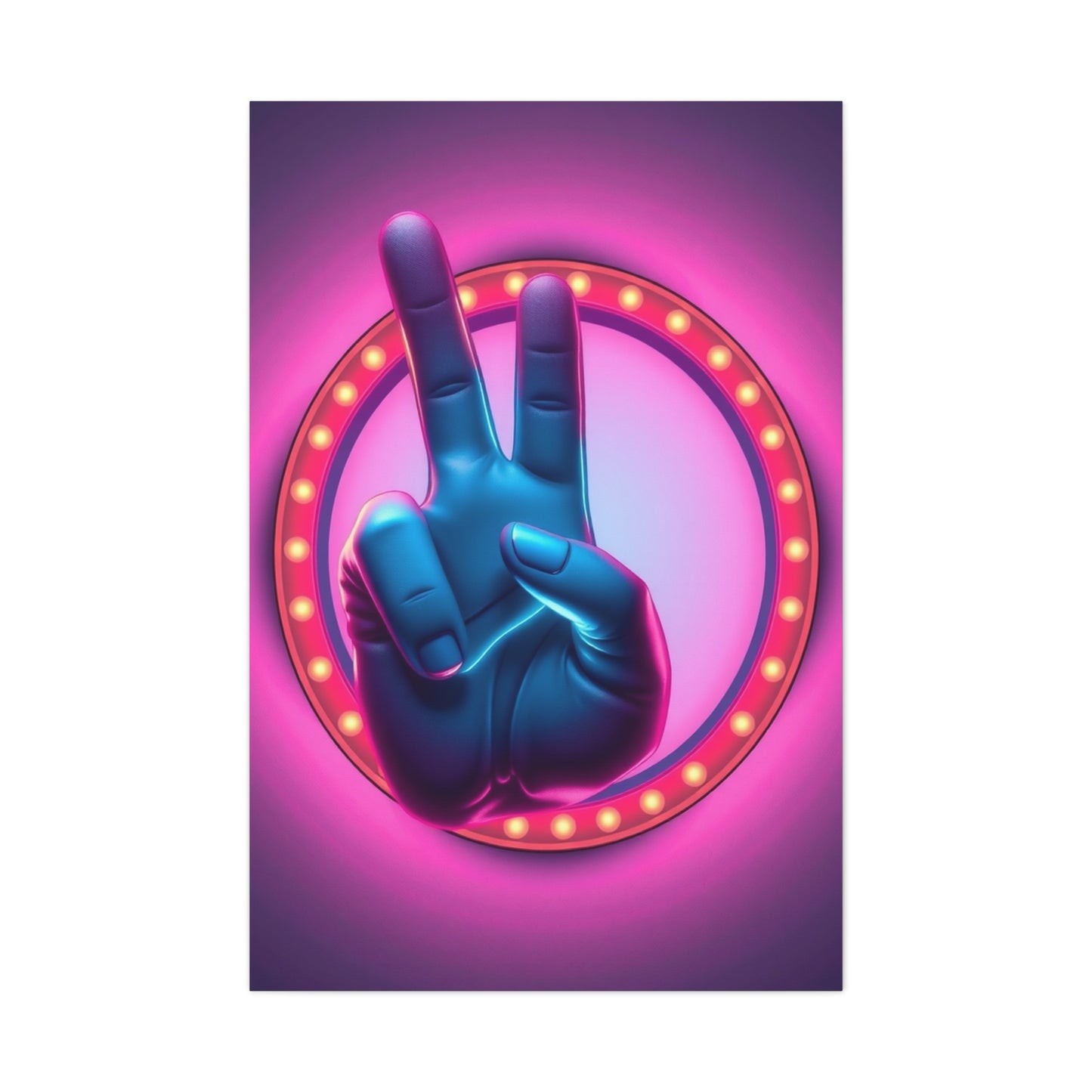 Peace Sign Art Supreme Gallery Wall Art & Canvas Print