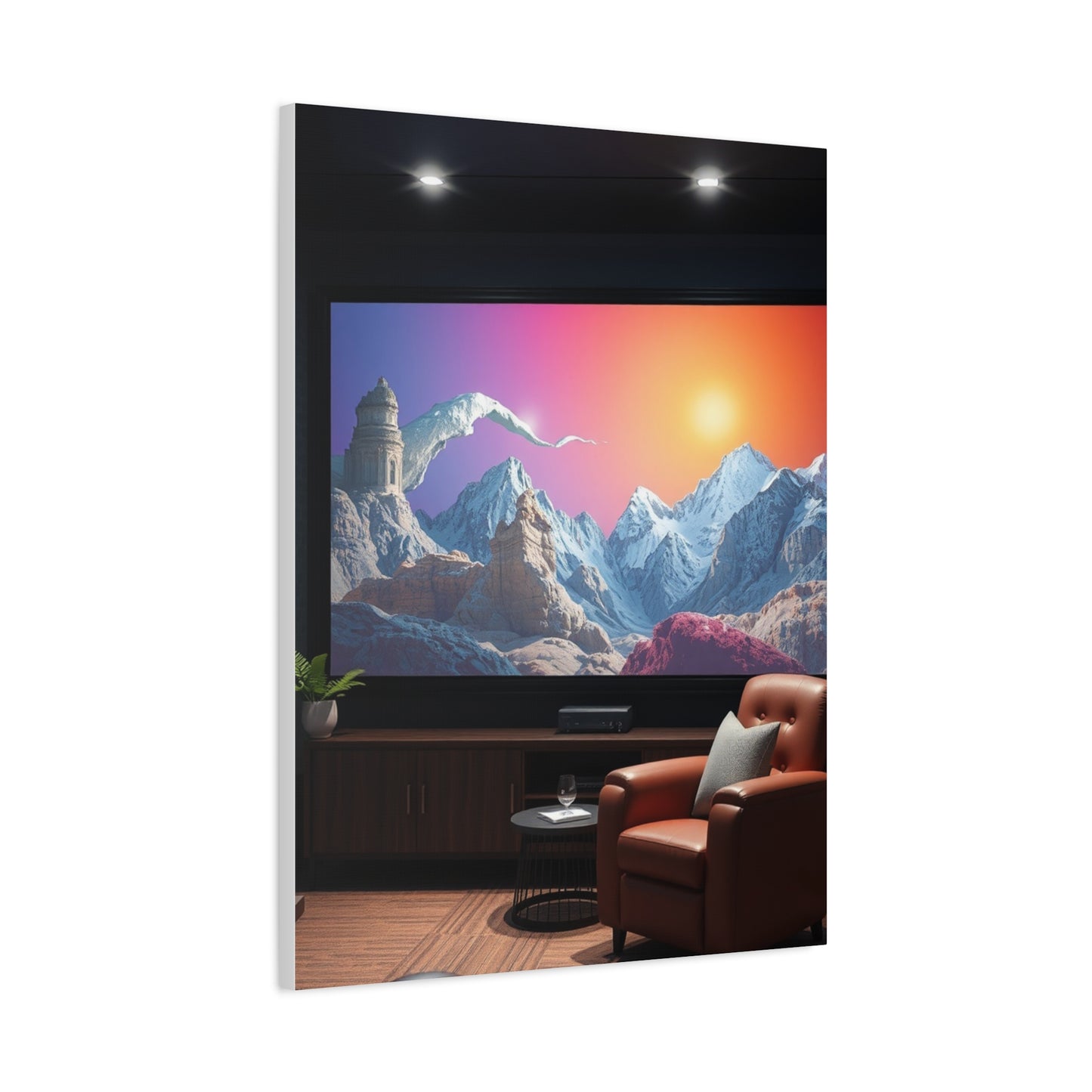 Home Theater Art Luxury Canvas Wall Art & Canvas Print