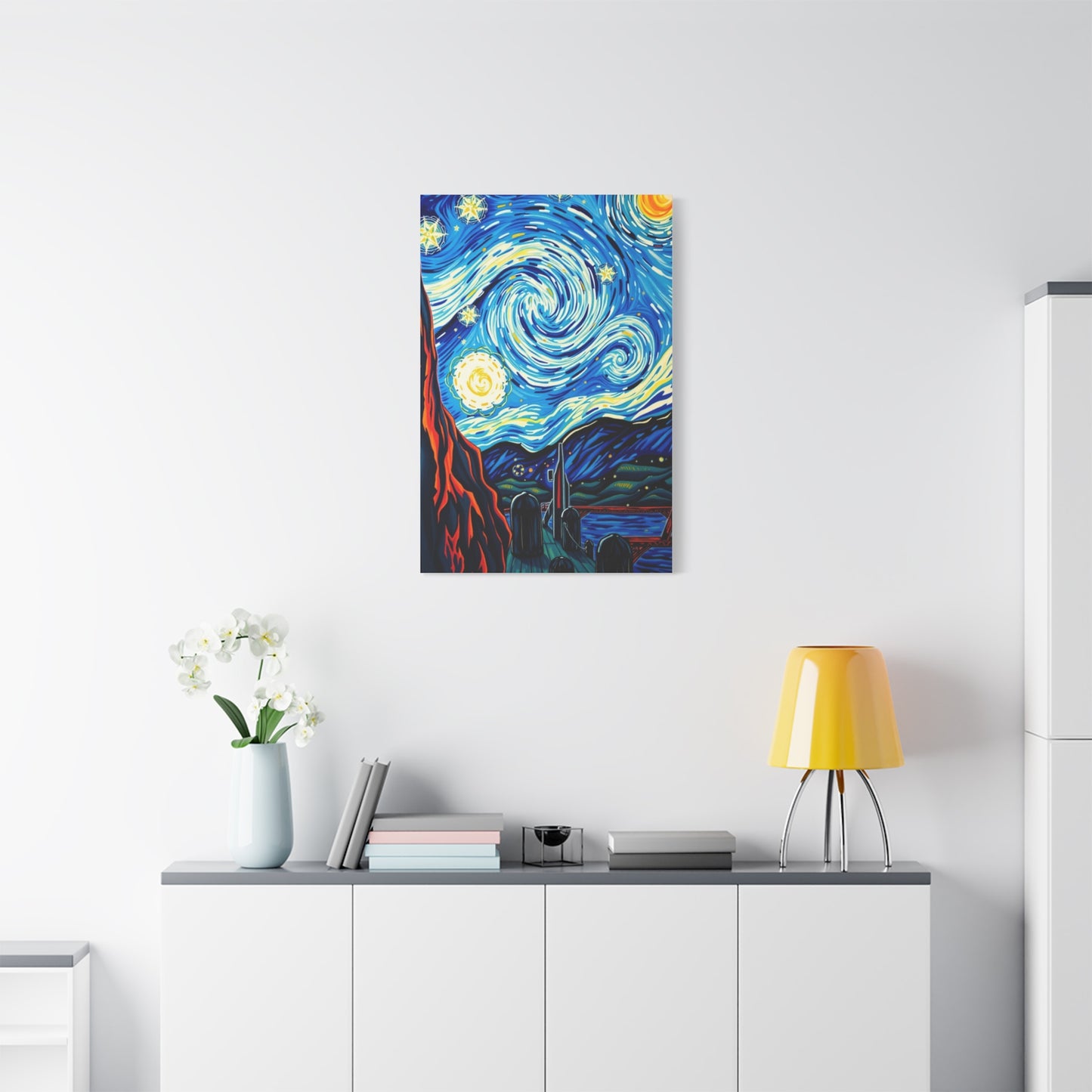 The Starry Night Canvas Art Supreme Gallery Wall Art & Canvas Print