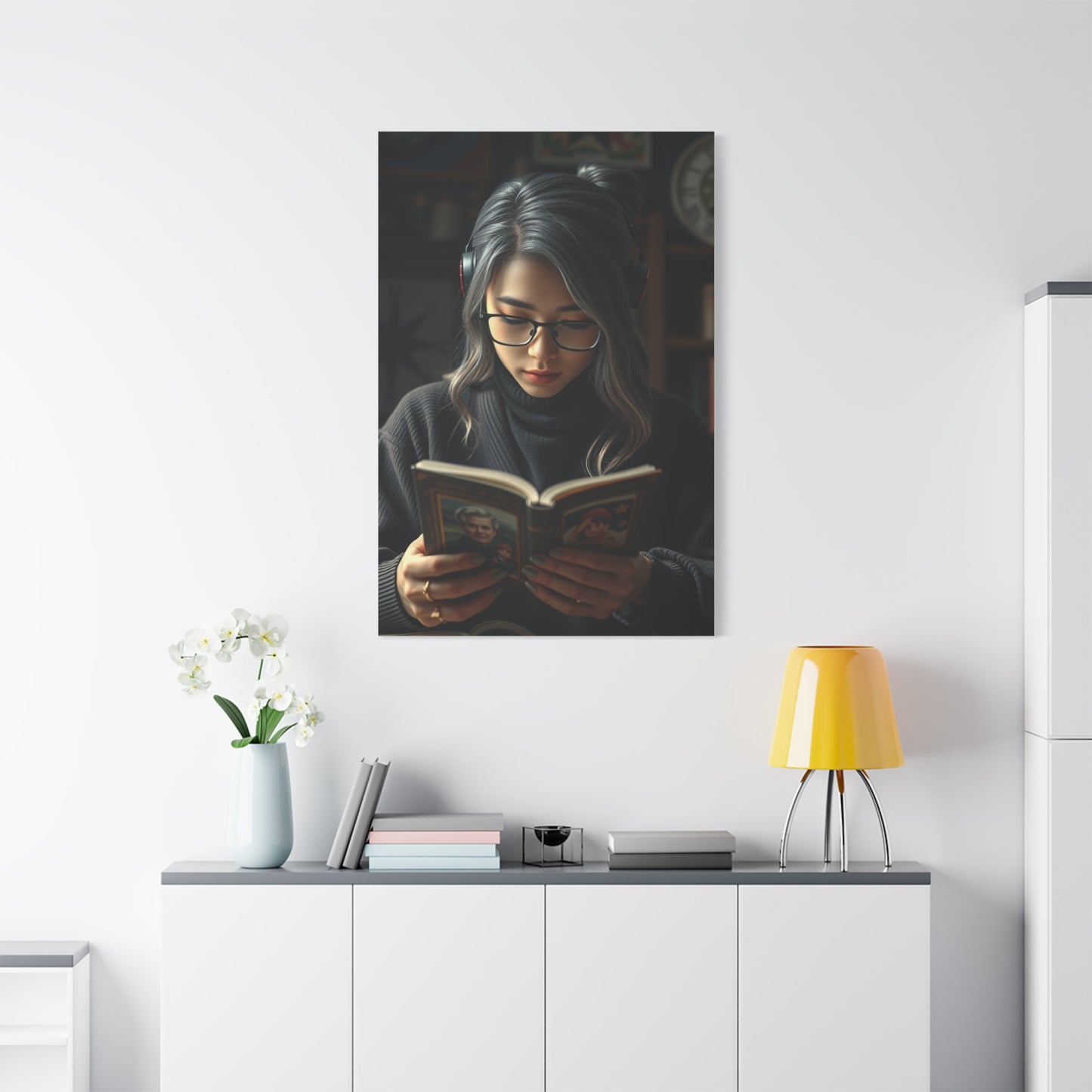 Reading Wall Art Refined Canvas Wall Art & Canvas Print
