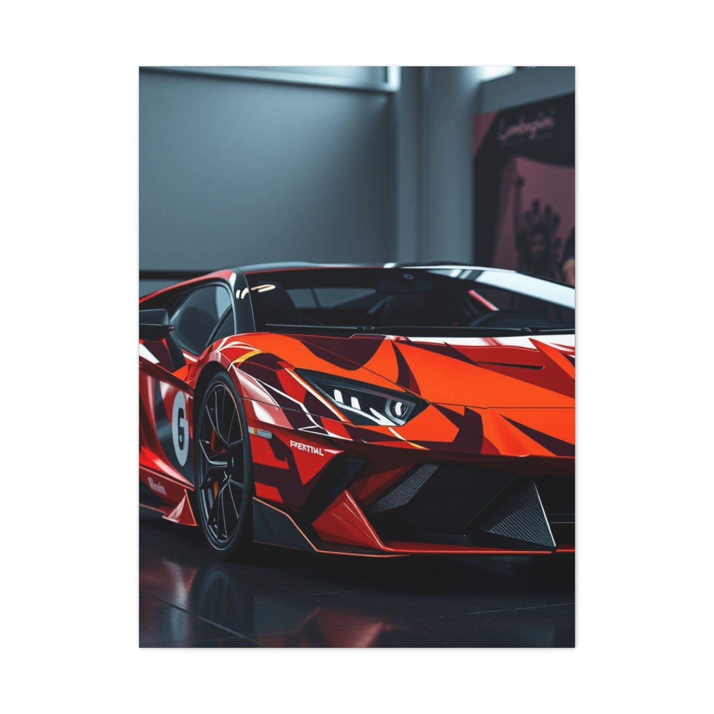 Supreme Lamborghini Art Collection Wall Art & Canvas Print