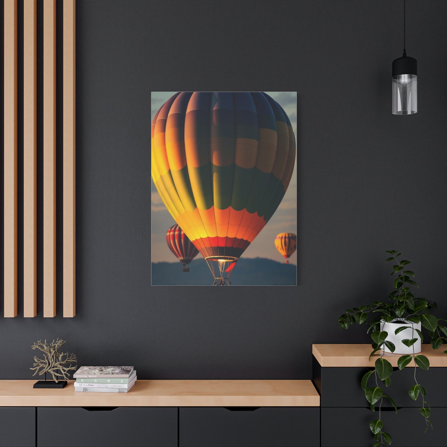 Hot Air Balloon Art Refined Canvas Wall Art & Canvas Print
