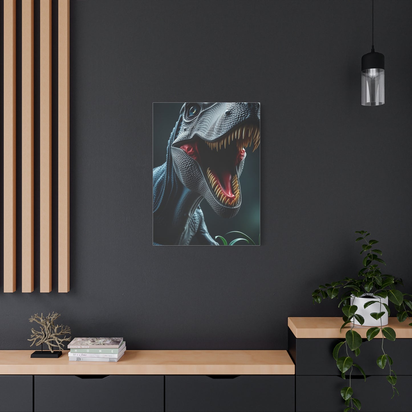 Masterpiece Jurassic Park Art Vision Wall Art & Canvas Print