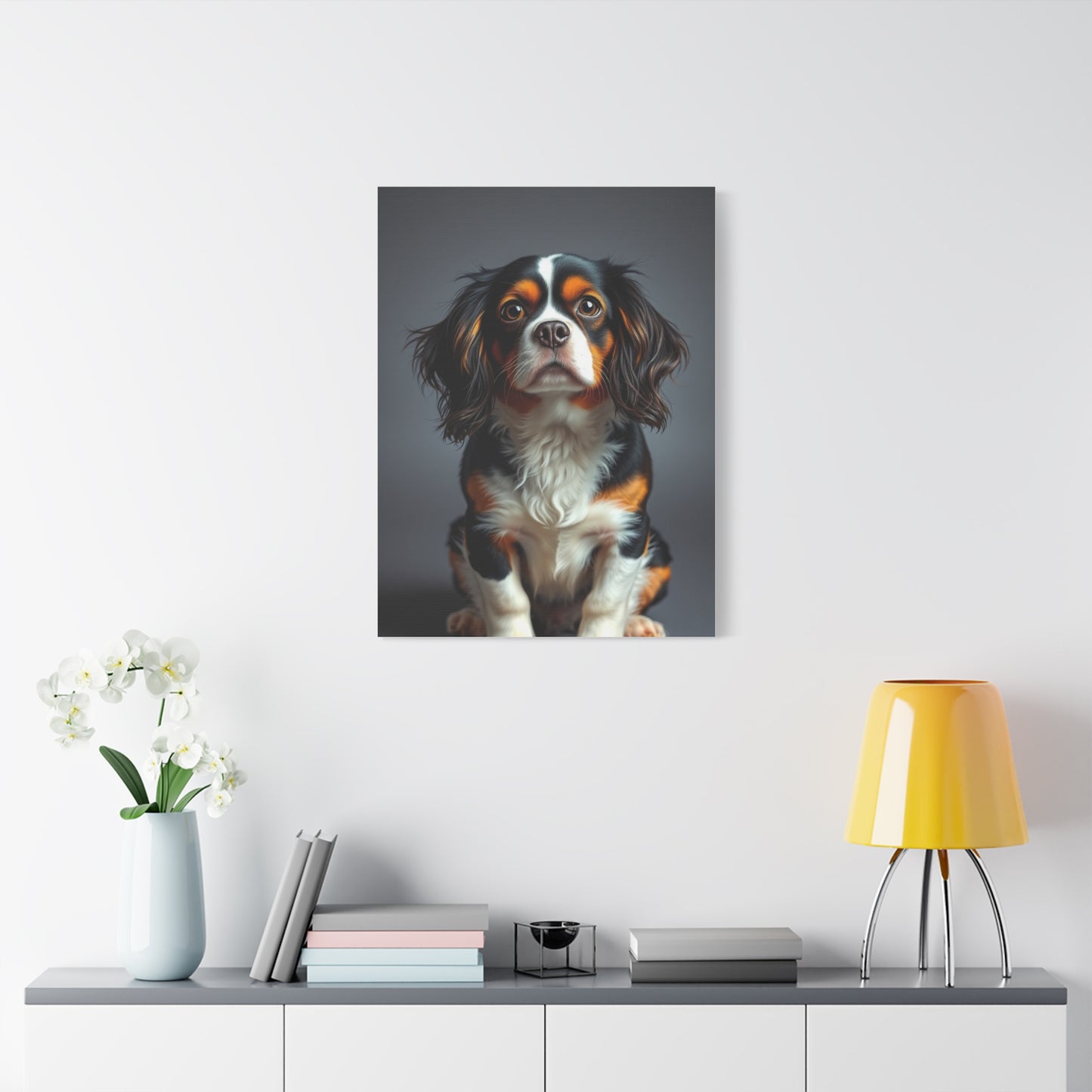 Masterpiece Cavalier King Charles Spaniels Art Vision Wall Art & Canvas Print