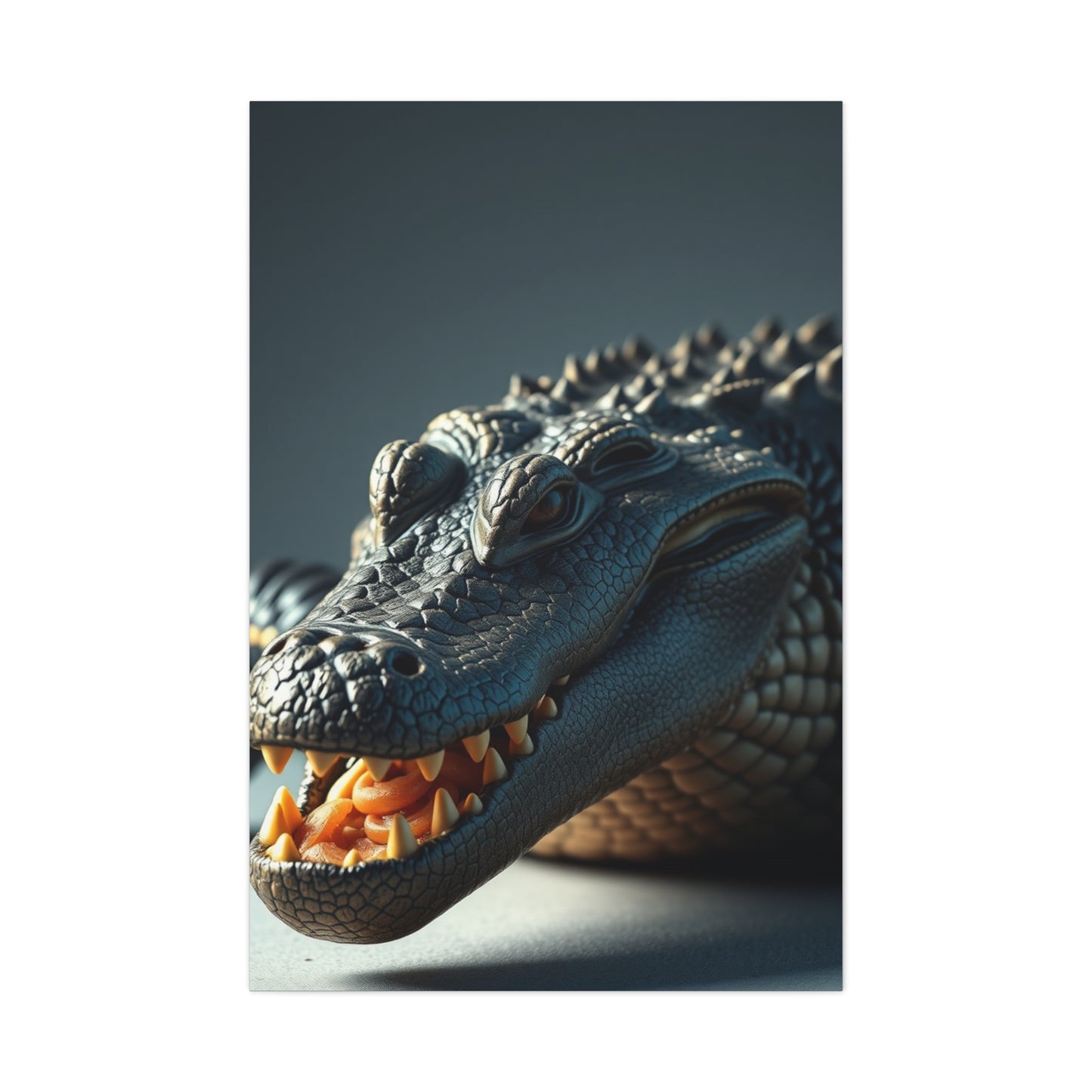 Crocodile & Alligator Art Luxury Canvas Wall Art & Canvas Print