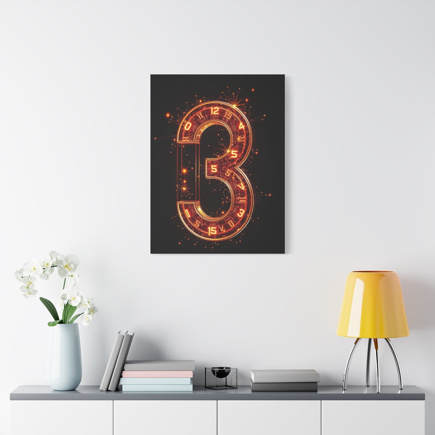 Masterpiece Numbers Art Vision Wall Art & Canvas Print