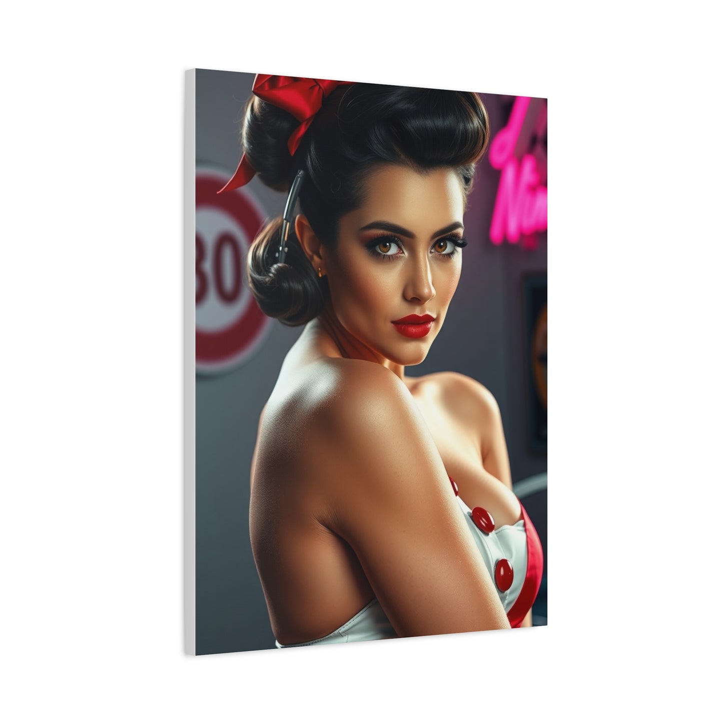 Supreme Pin-Ups Art Collection Wall Art & Canvas Print