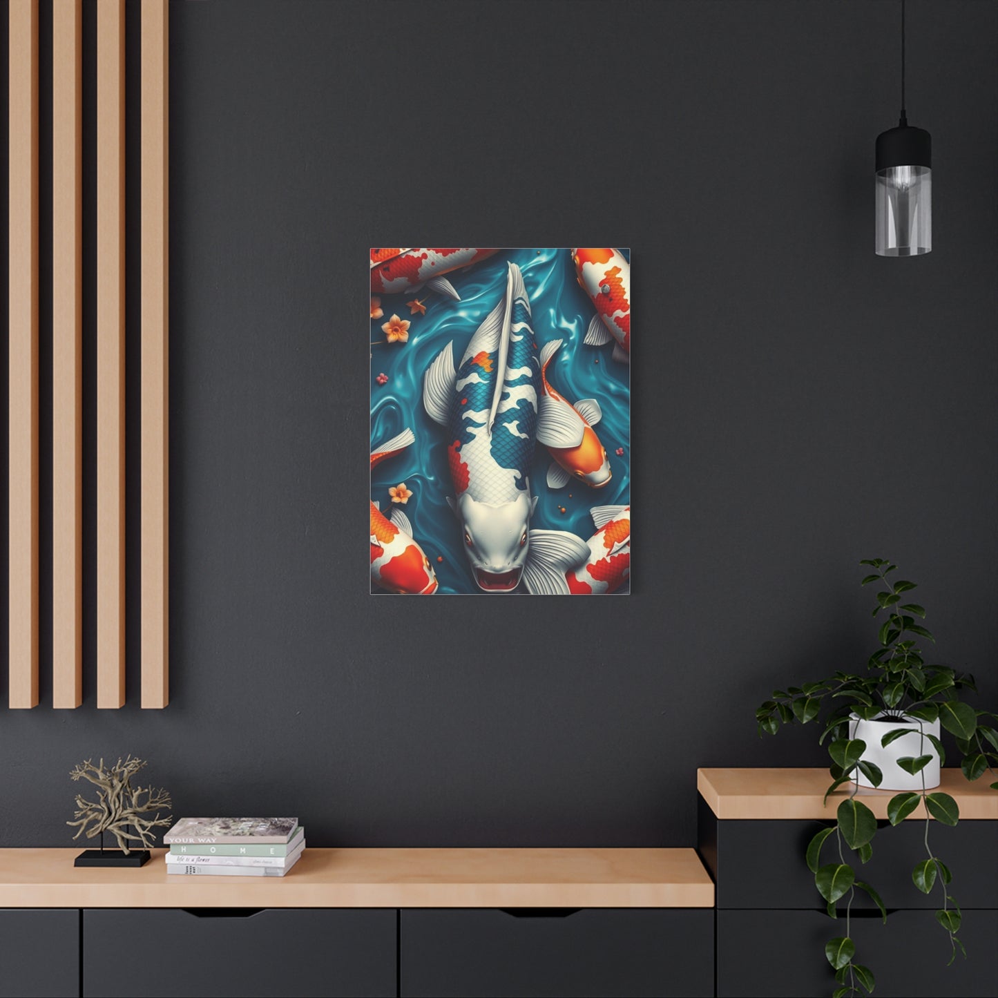 Koi Fish Art Refined Canvas Wall Art & Canvas Print
