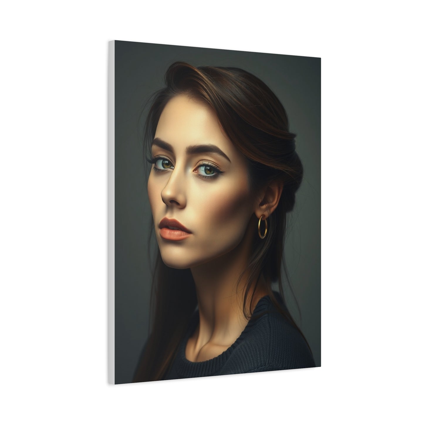 Masterpiece Female Portrait Art Vision Wall Art & Canvas Print