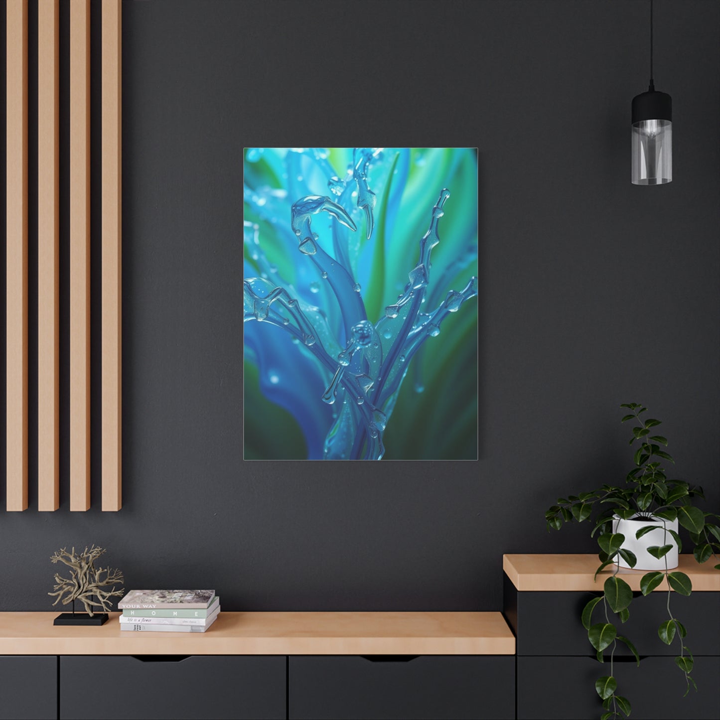 Blue & Green Art Supreme Gallery Wall Art & Canvas Print