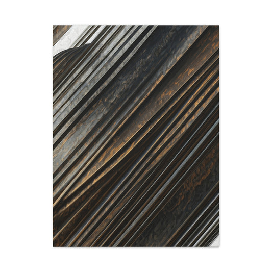 Dark Diagonal Texture Abstract Wall Art & Canvas Prints