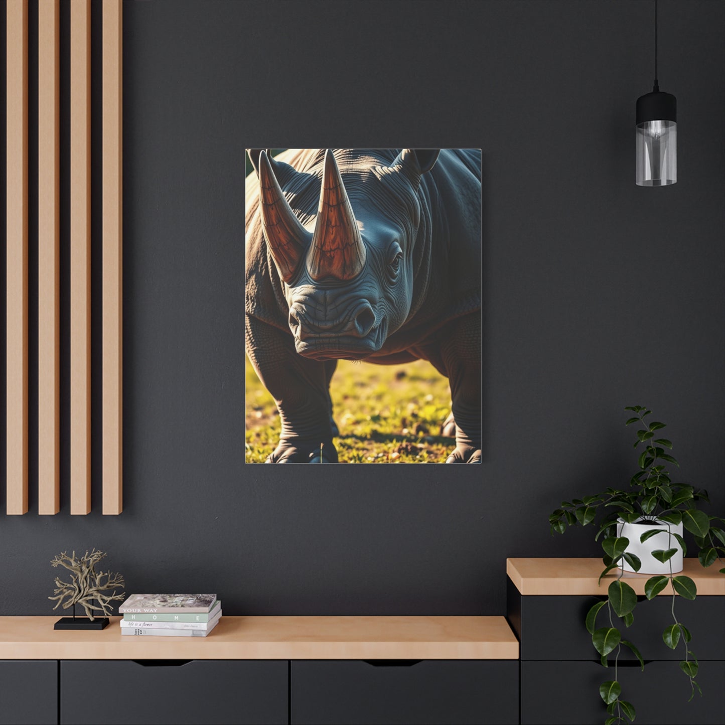 Supreme Rhinoceros Art Collection Wall Art & Canvas Print