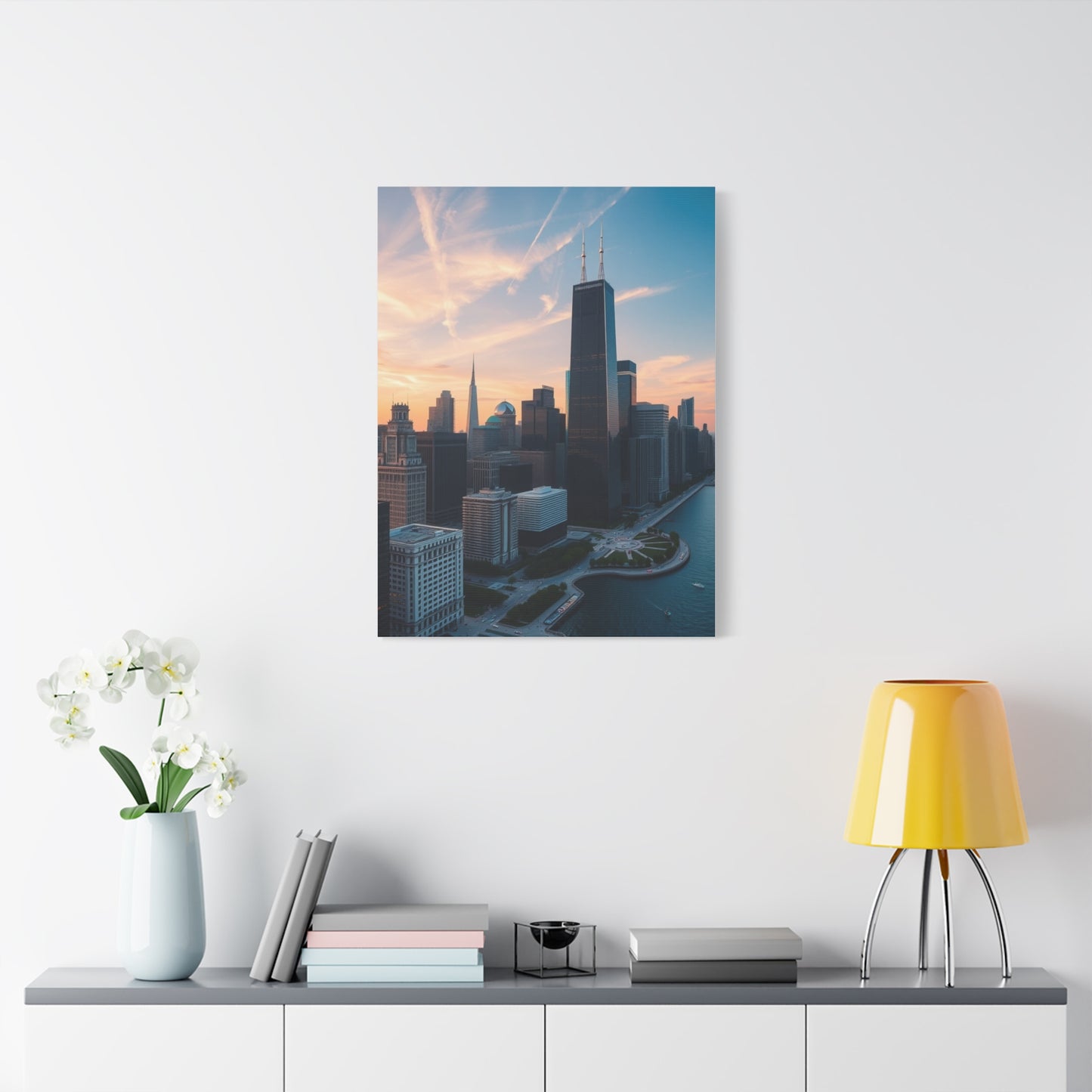 Masterpiece Chicago Skylines Art Vision Wall Art & Canvas Print