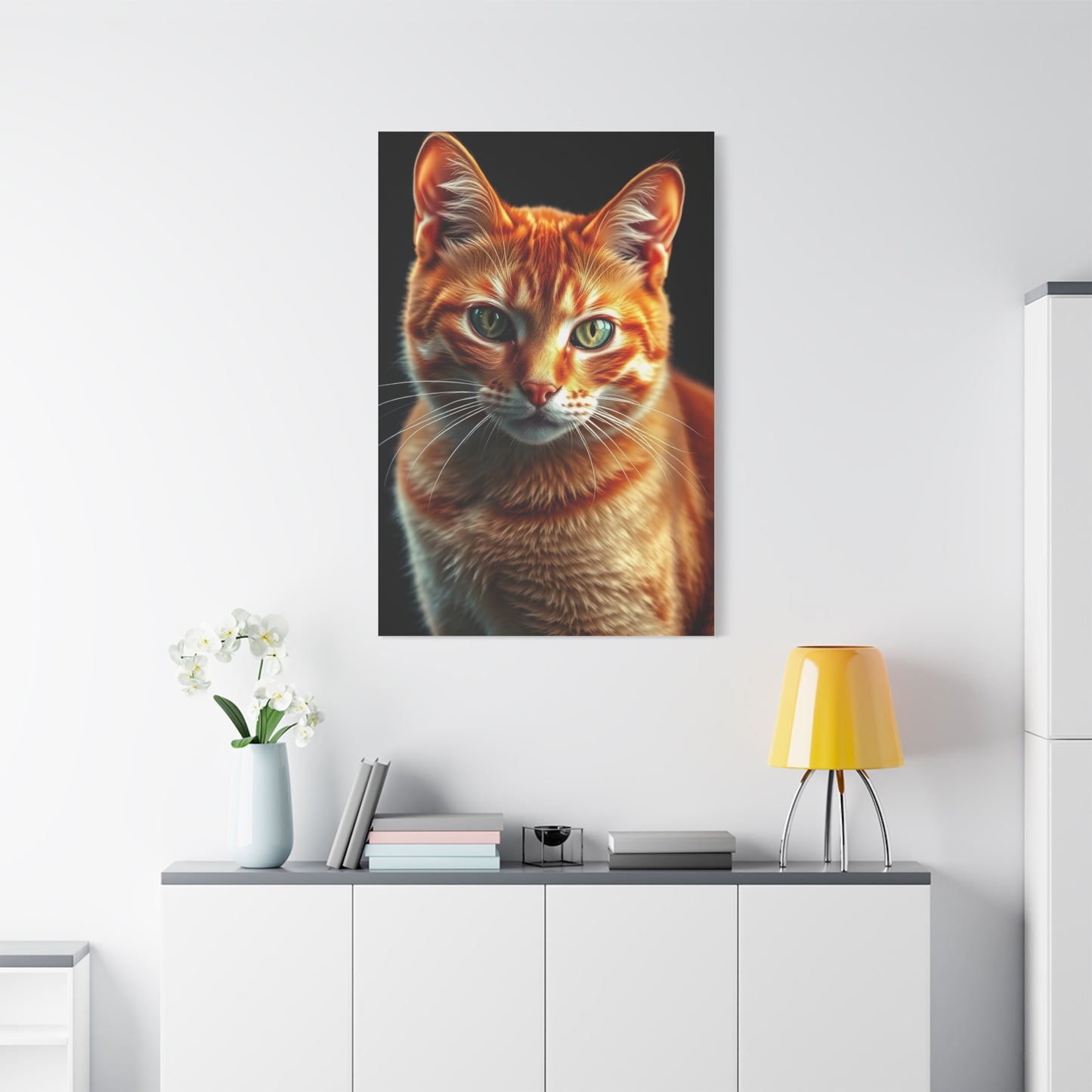 Supreme Orange Cat Art Collection Wall Art & Canvas Print
