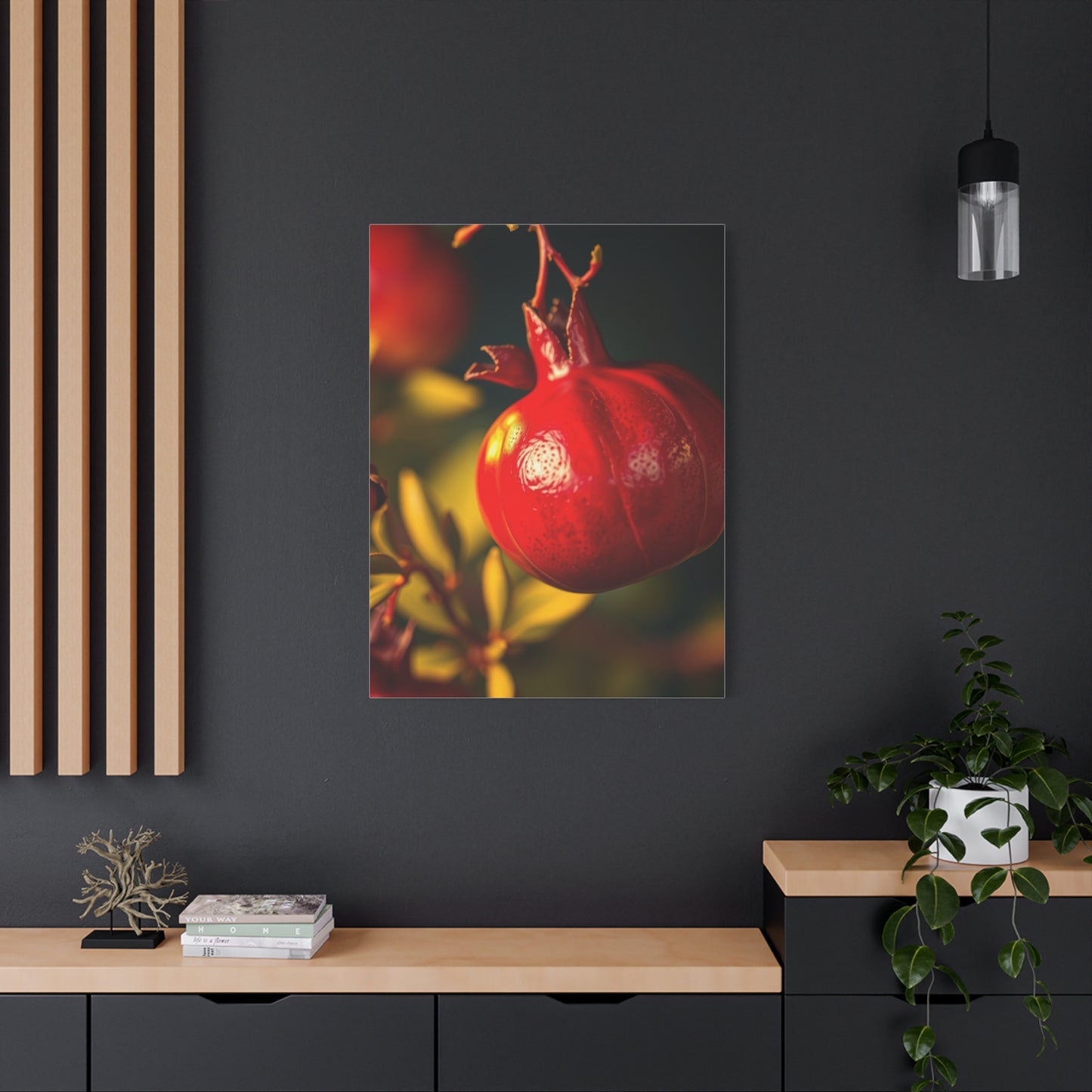 Supreme Pomegranate Noir Wall Art Collection Wall Art & Canvas Print