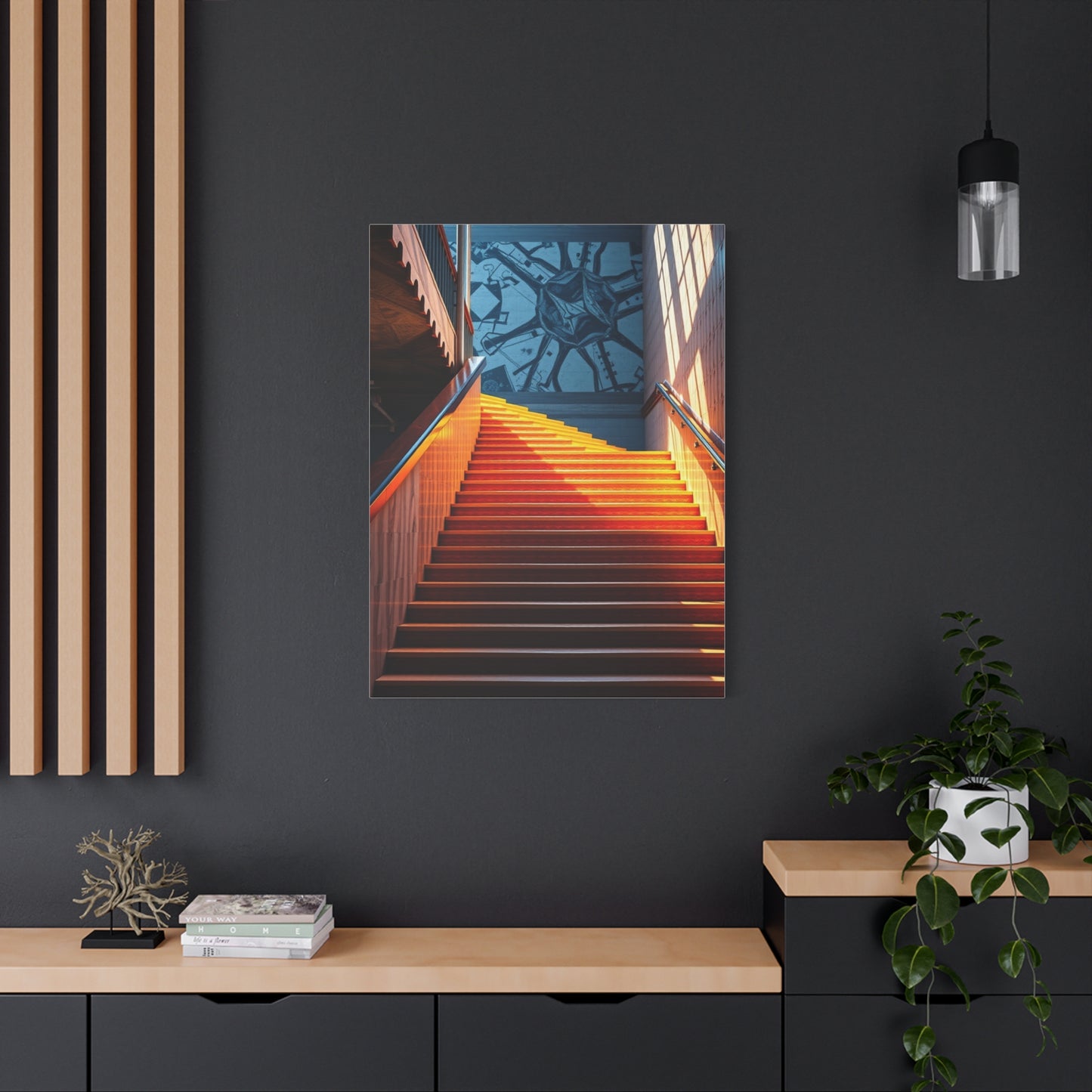 Stair & Staircase Art Refined Canvas Wall Art & Canvas Print