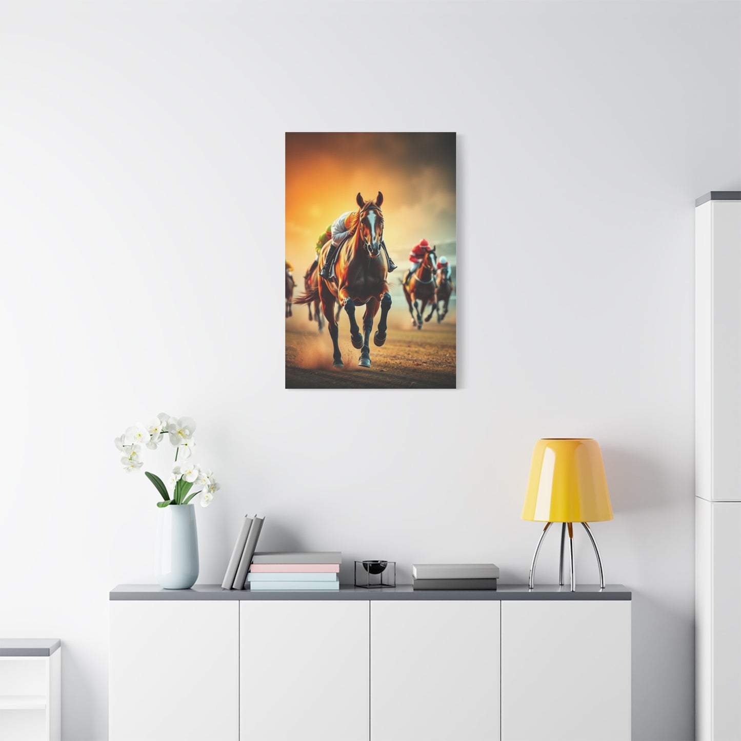 Horse Racing Art Supreme Gallery Wall Art & Canvas Print