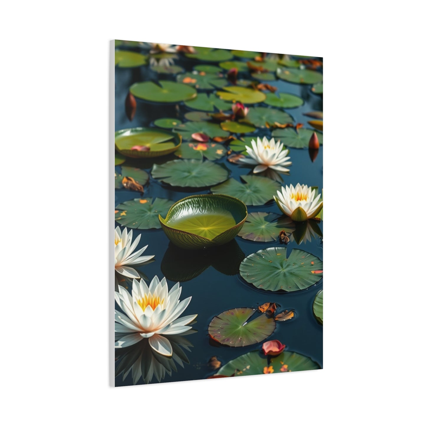 Vision Claude Monet Water Lilies Art Art Wall Art & Canvas Print