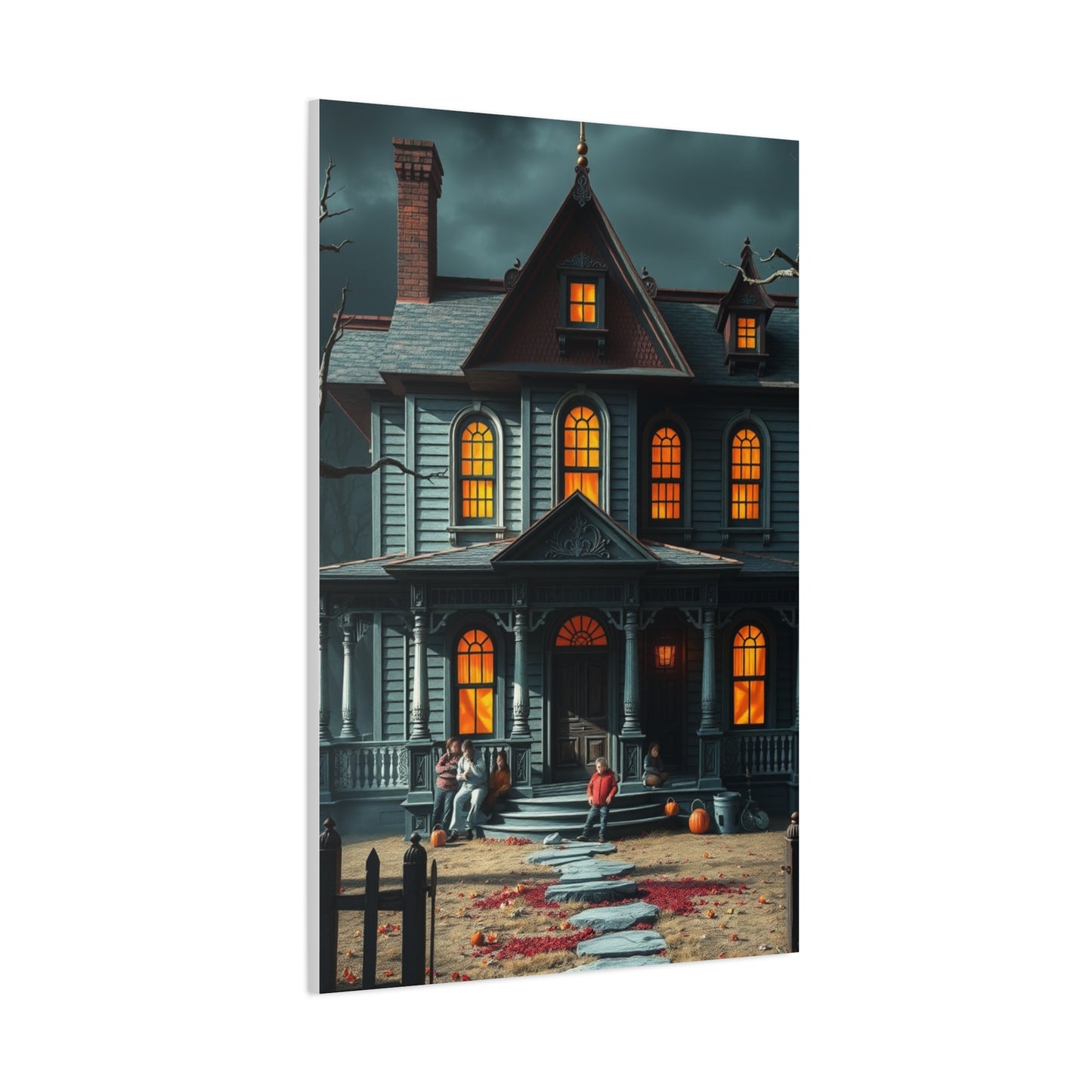 Haunted House Art Refined Canvas Wall Art & Canvas Print