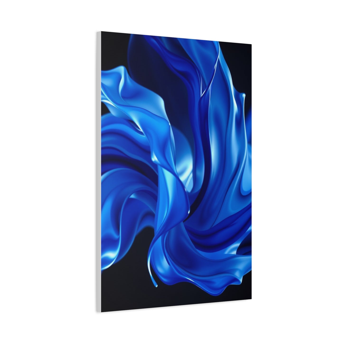 Masterpiece Blue Abstract Art Vision Wall Art & Canvas Print