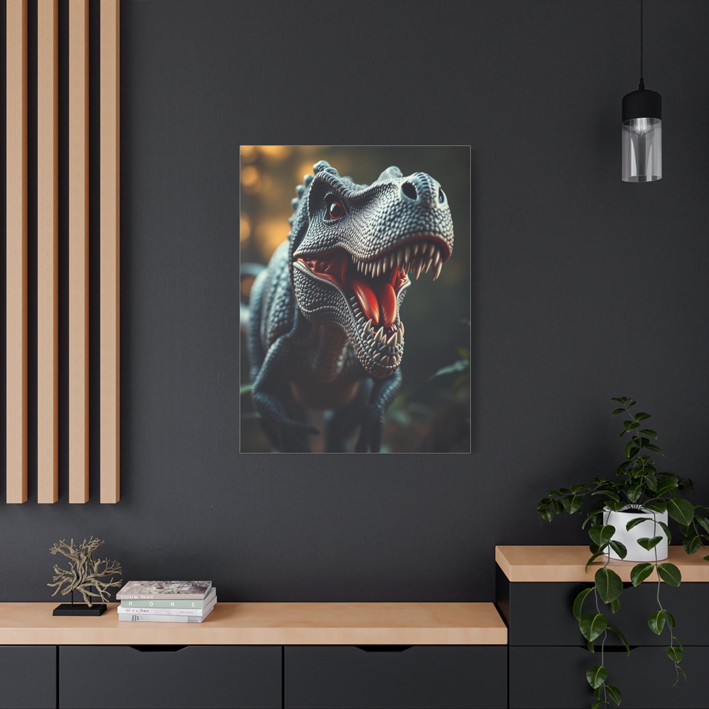 Masterpiece Dinosaur Art Vision Wall Art & Canvas Print