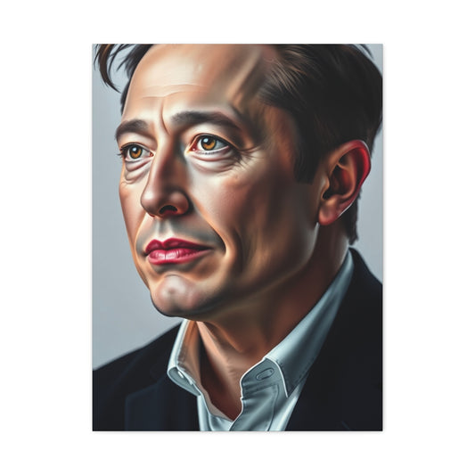Supreme Elon Musk Art Collection Wall Art & Canvas Print
