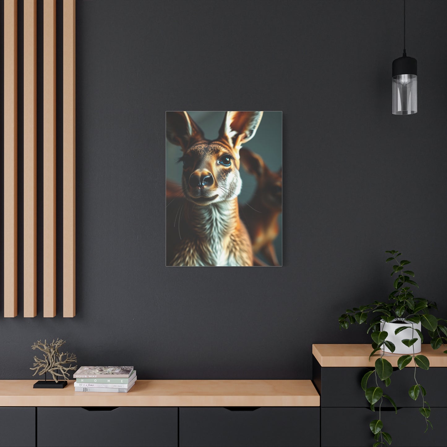 Kangaroo Art Luxury Canvas Wall Art & Canvas Print