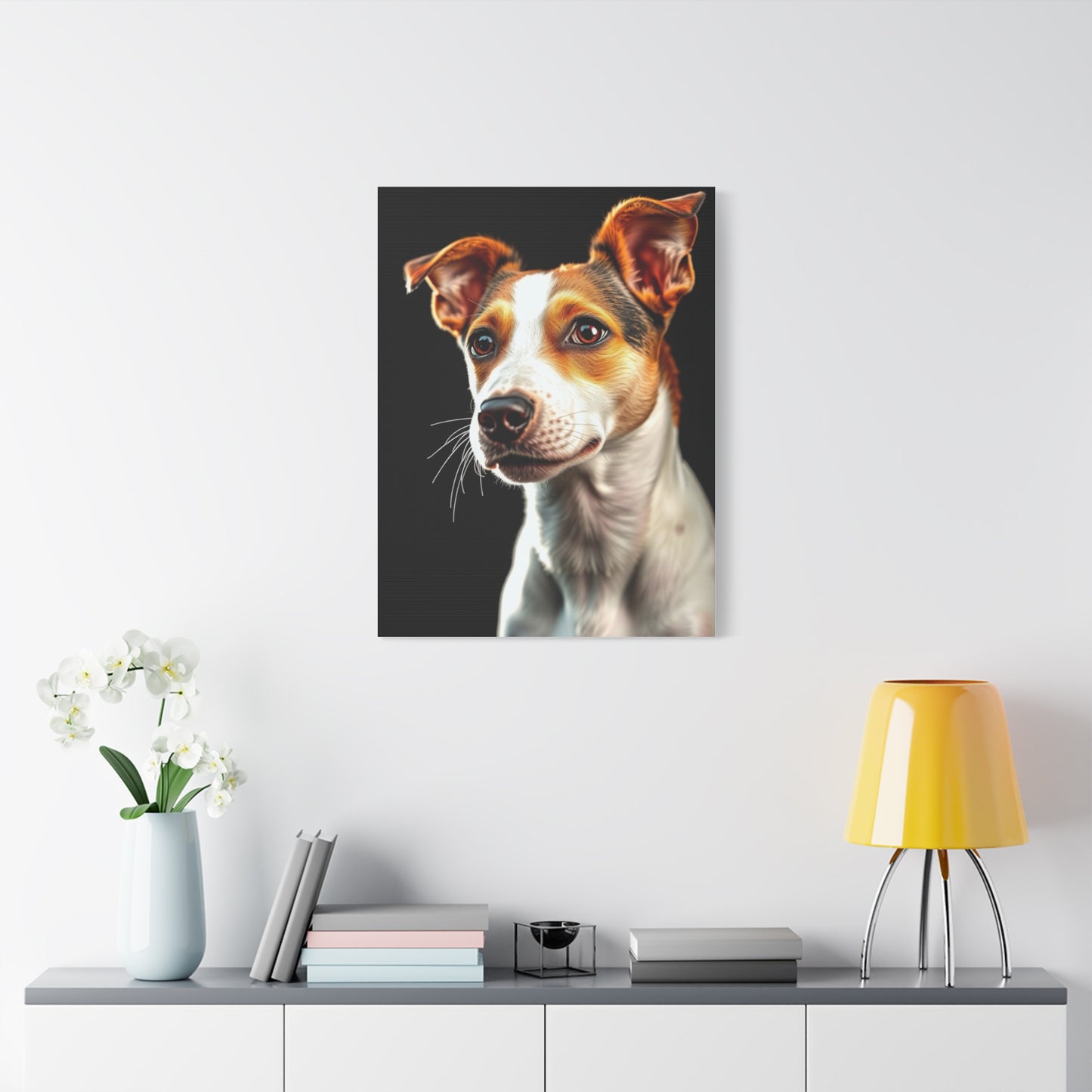 Jack Russell Terrier Art Refined Canvas Wall Art & Canvas Print