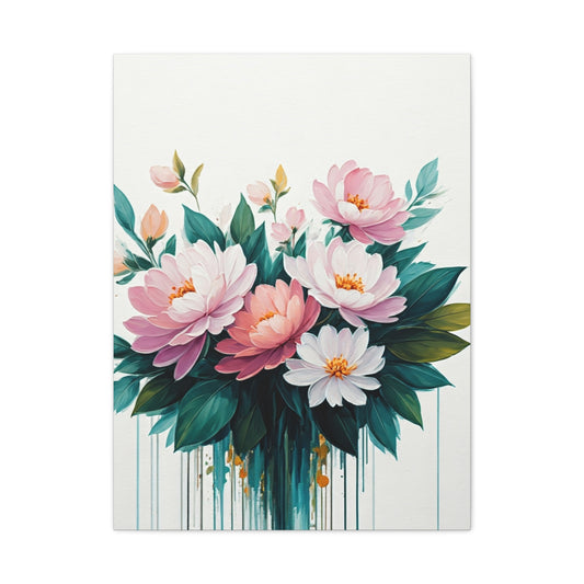 Modern Floral Bouquet Wall Art & Canvas Prints