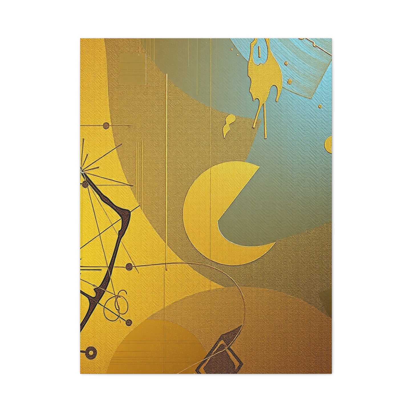 Gold & Silver Canvas Art Luxury Canvas Wall Art & Canvas Print