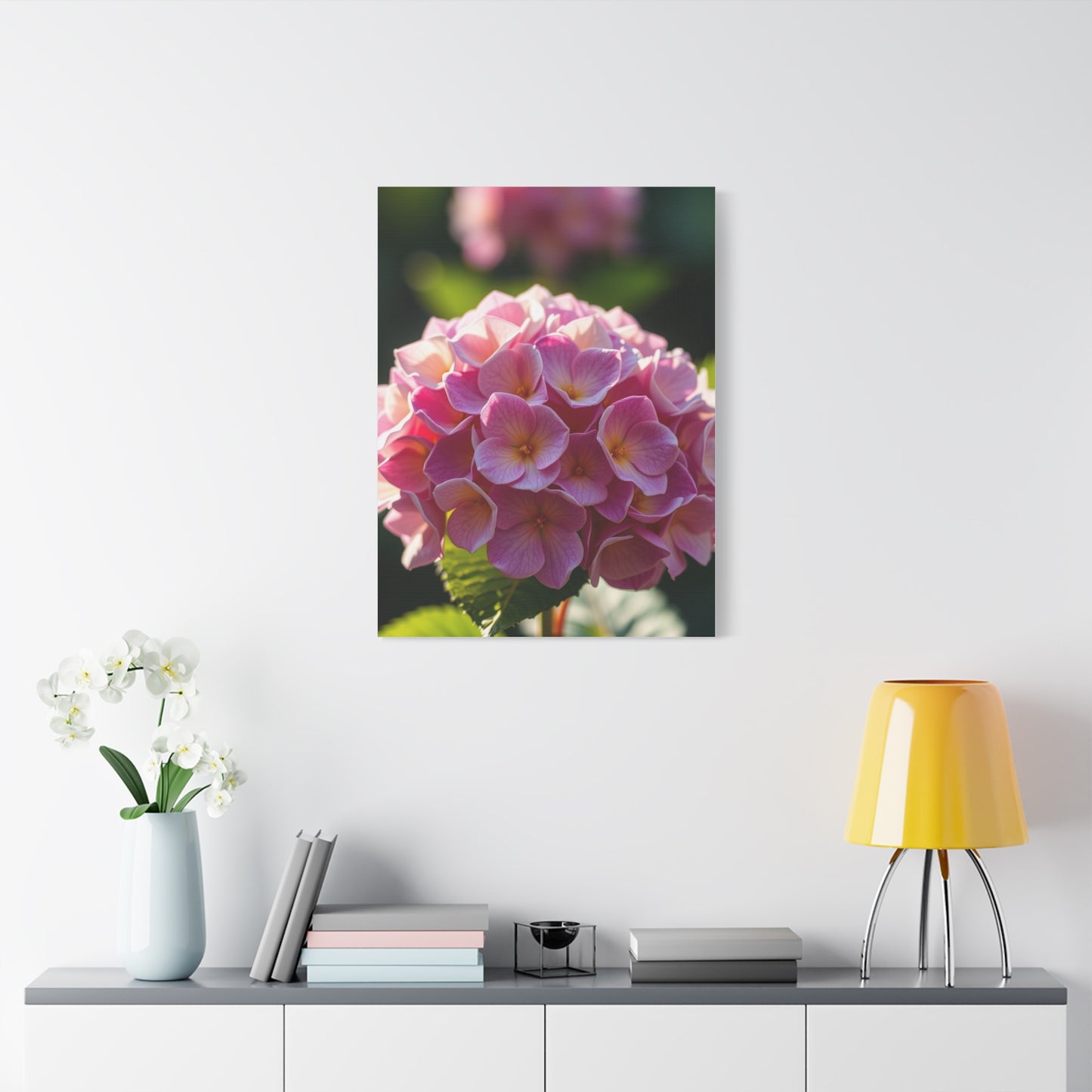 Hydrangea Flower Art Luxury Canvas Wall Art & Canvas Print