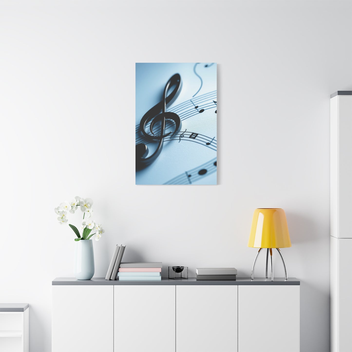 Supreme Musical Notes Art Collection Wall Art & Canvas Print