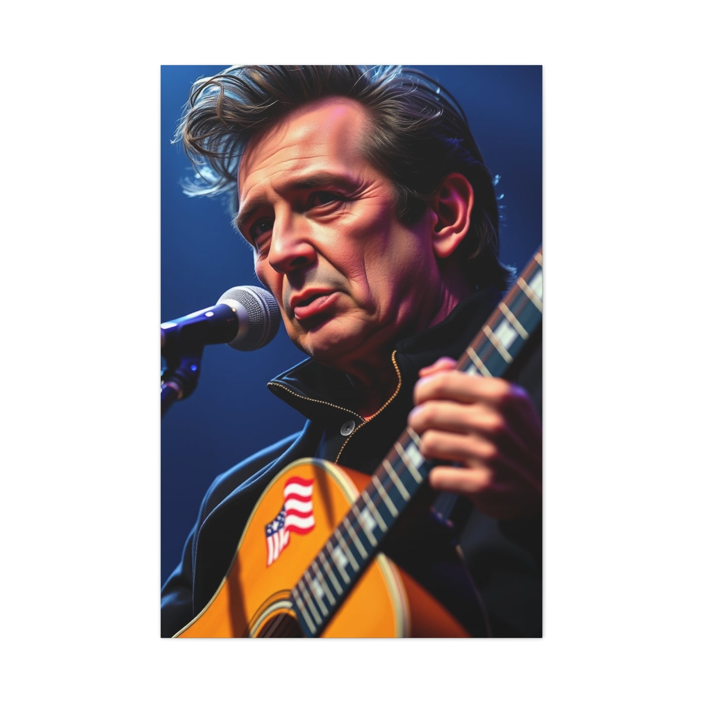 Johnny Cash Art Luxury Canvas Wall Art & Canvas Print