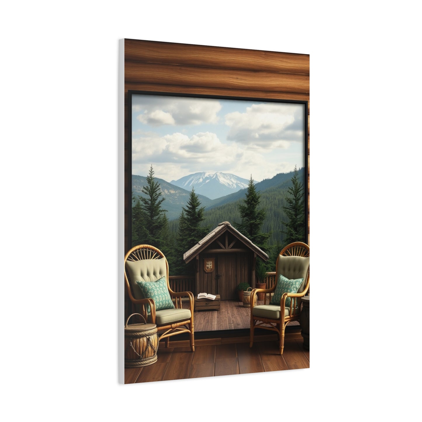 Elite Cabin & Lodge Decor Art Vision Wall Art & Canvas Print