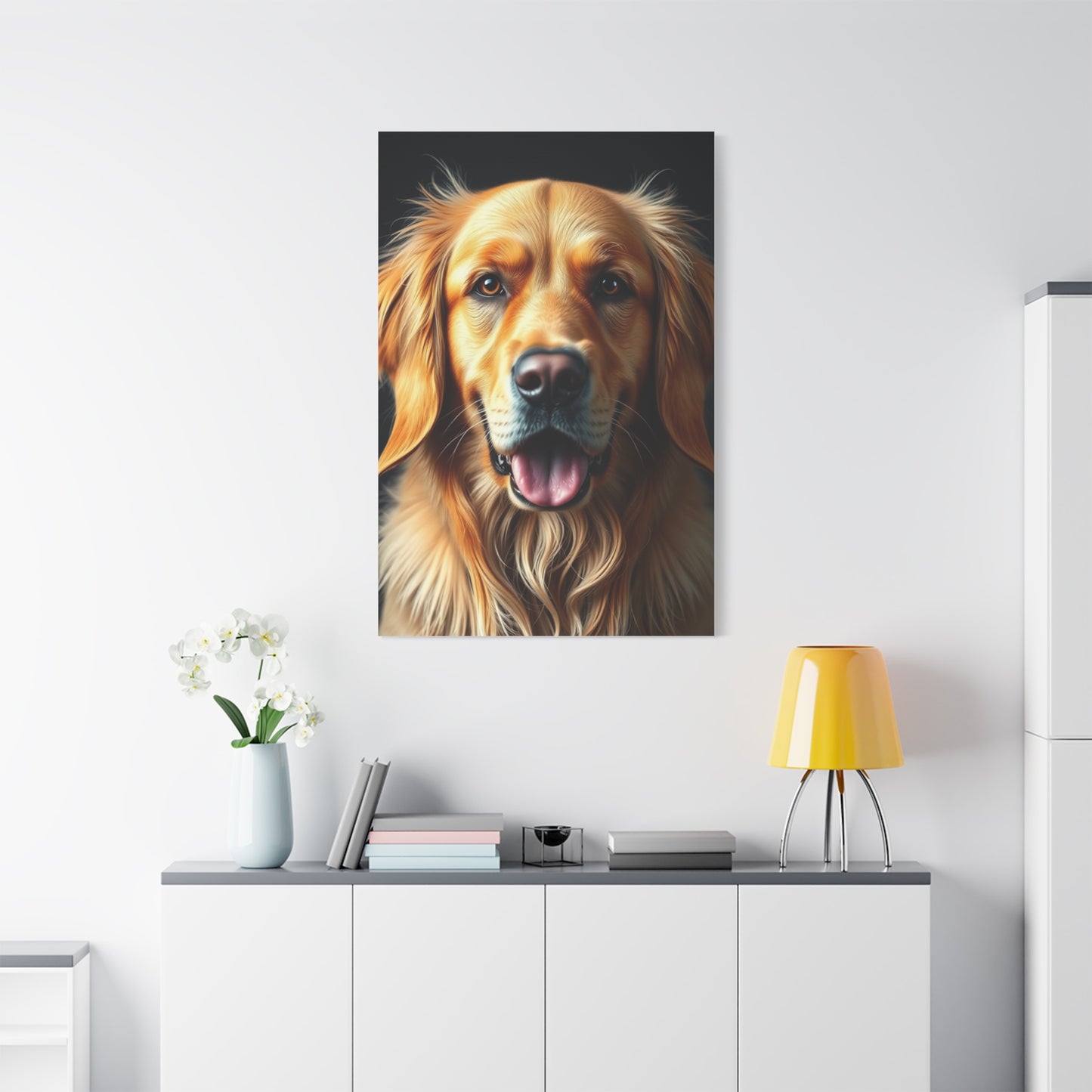 Golden Retriever Art Refined Canvas Wall Art & Canvas Print