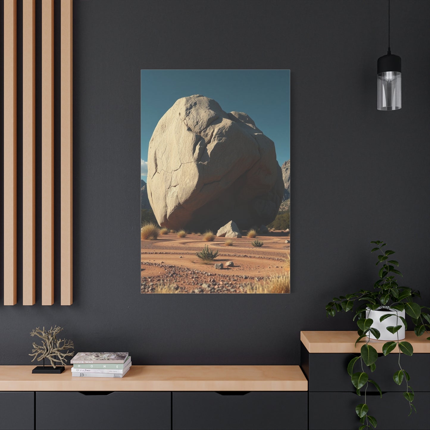Masterpiece Boulder Art Vision Wall Art & Canvas Print