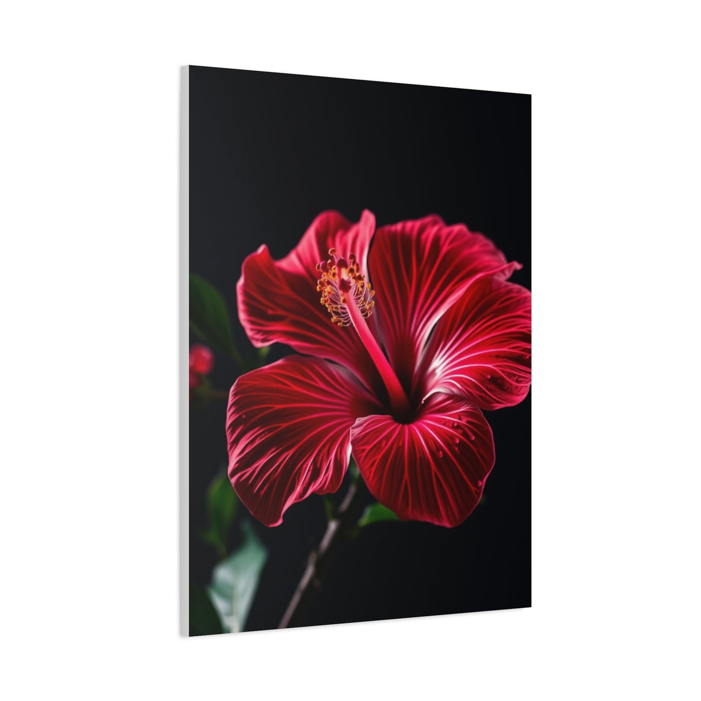 Masterpiece Hibiscus Flower Art Vision Wall Art & Canvas Print