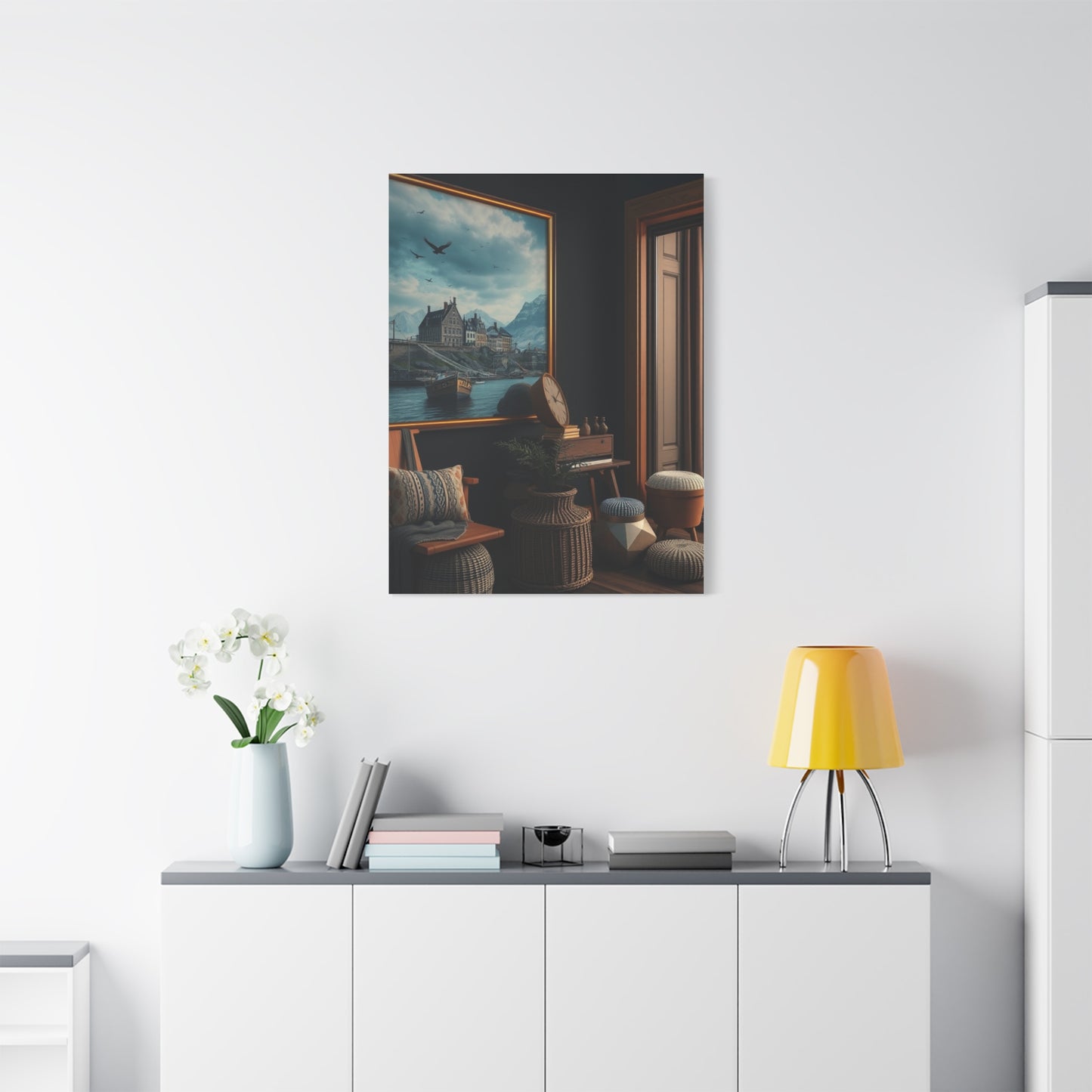 Fjord Whisper Tapestry