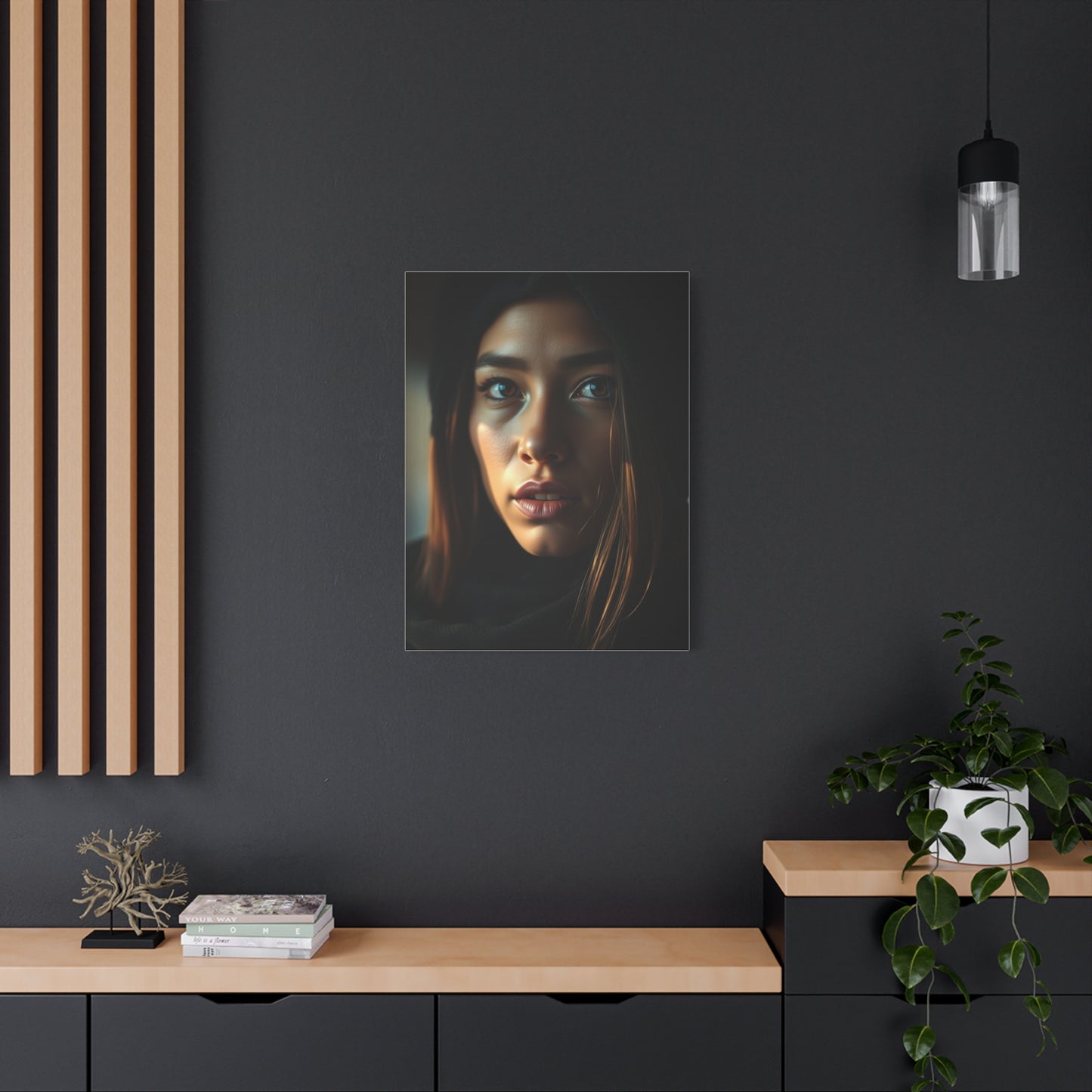 Faceless Portraits Art Luxury Canvas Wall Art & Canvas Print