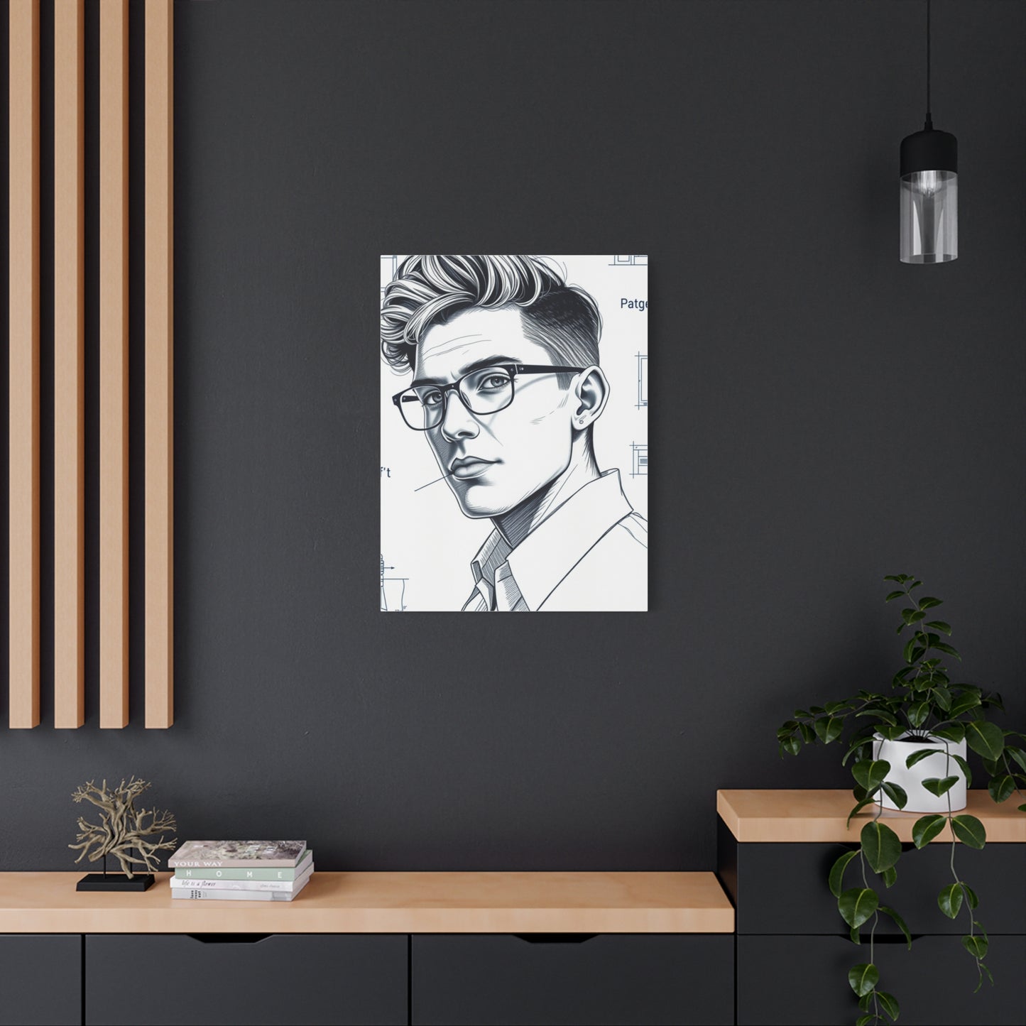 Supreme Blueprint & Patent Sketches Art Collection Wall Art & Canvas Print