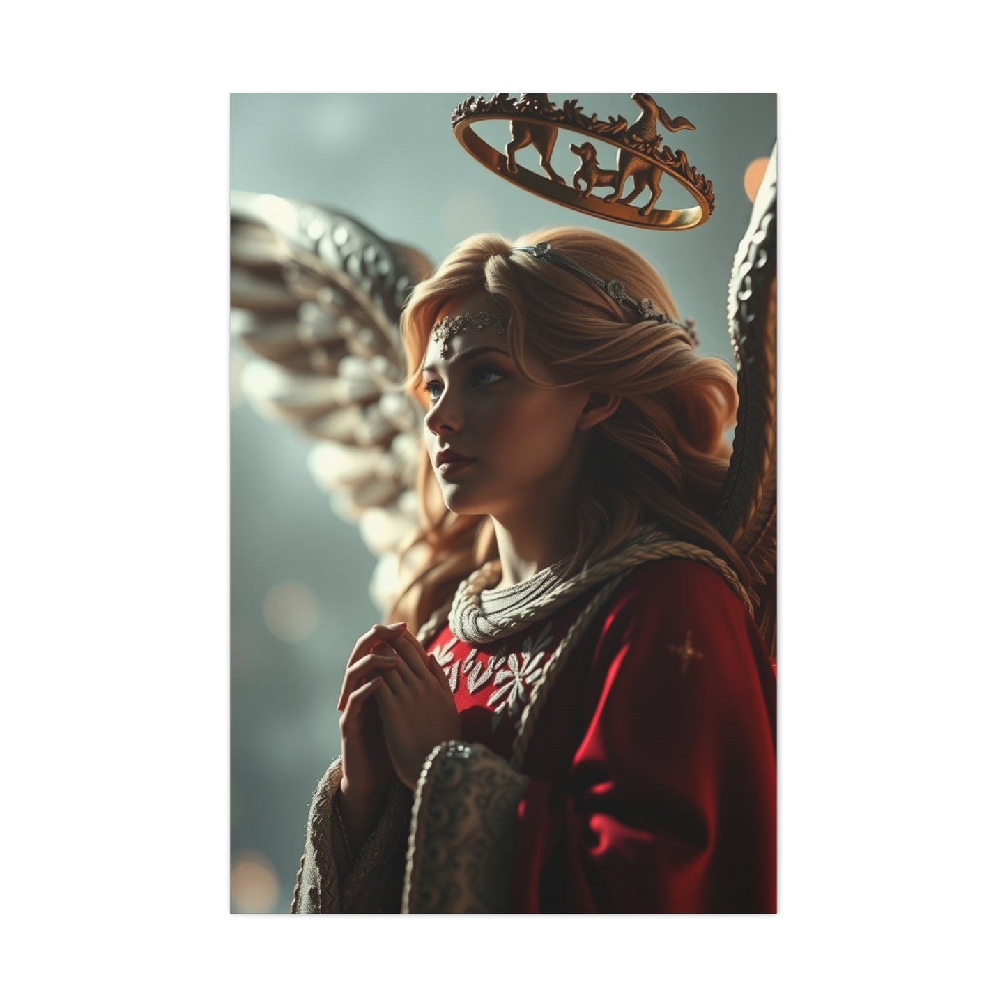 Collection Christmas Angel Art Art Wall Art & Canvas Print