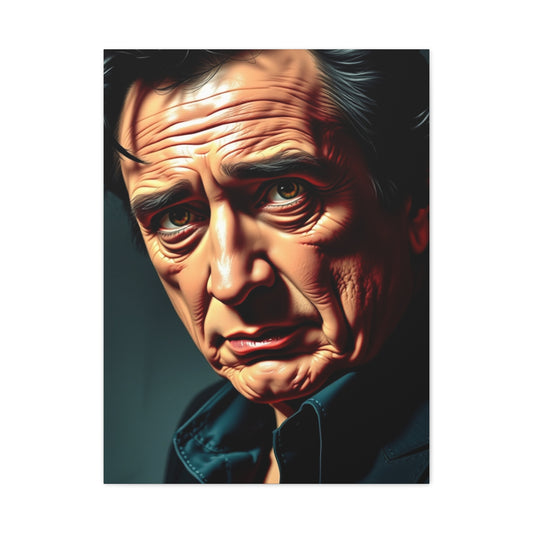 Johnny Cash Art Refined Canvas Wall Art & Canvas Print