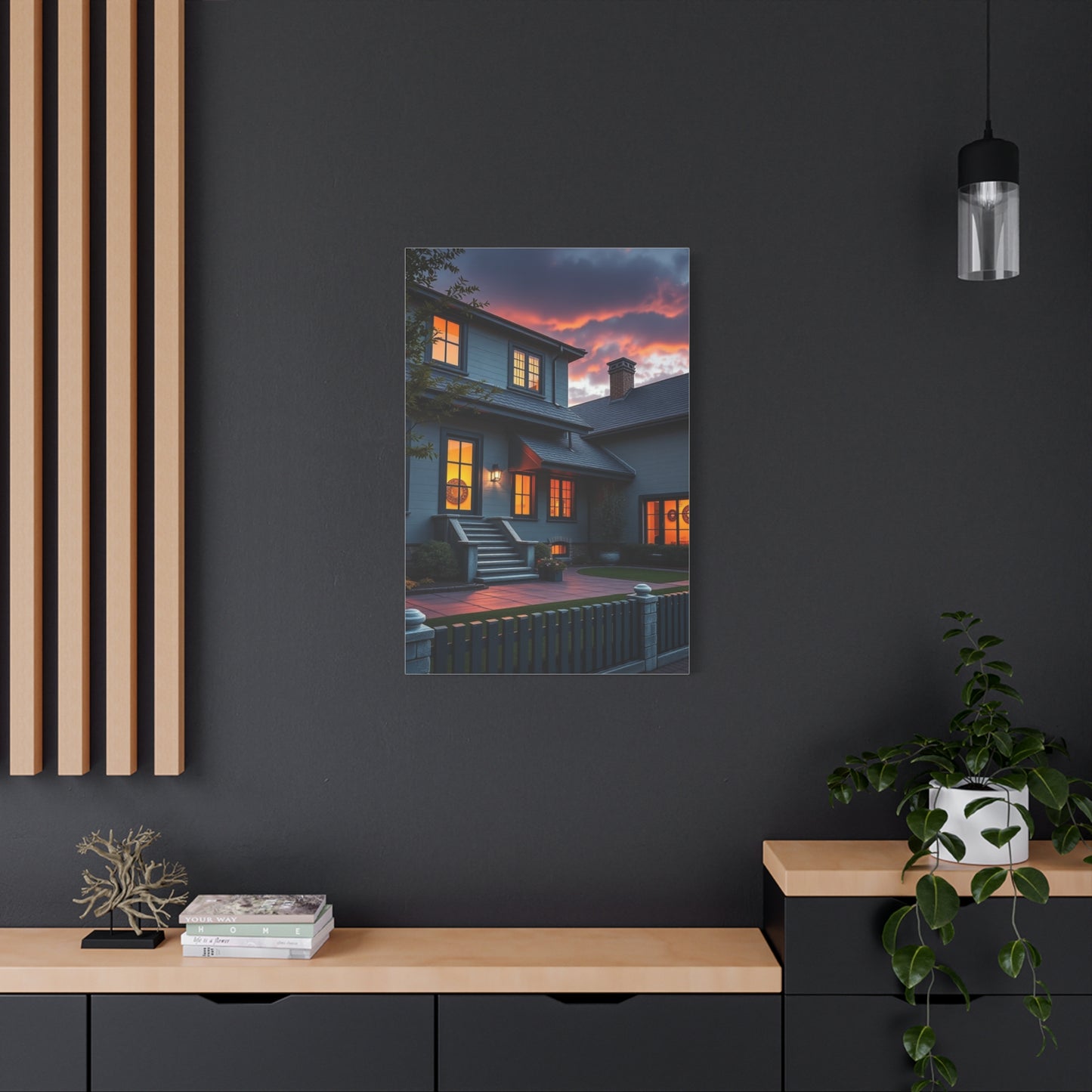 House & Dwelling Art Luxury Canvas Wall Art & Canvas Print